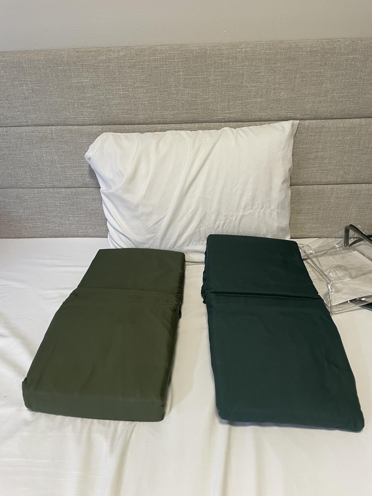 Nestl Linen Duvet Cover King Size - Soft Double Brushed King Duvet Cover Set, 3 Piece, with Button Closure, 1 Duvet Cover 104x90 inches and 2 Pillow Shams customer photo 2