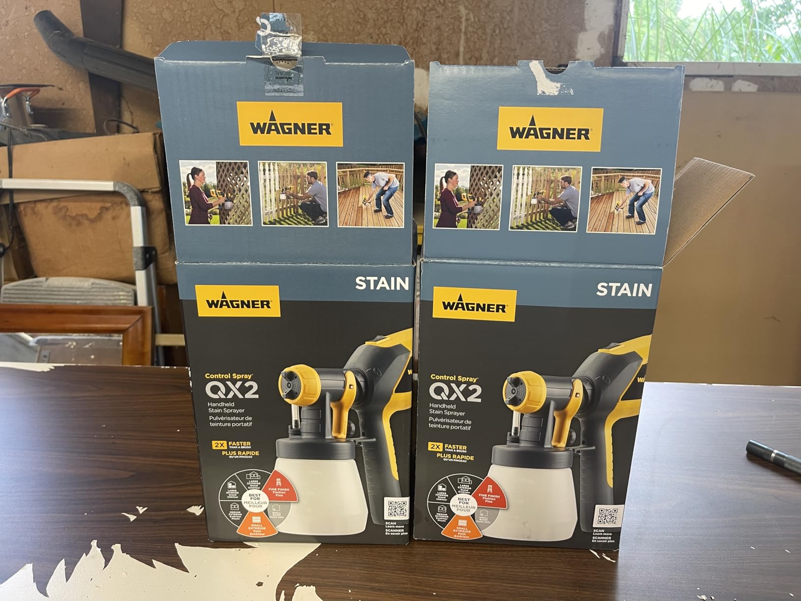Wagner Spraytech Control Spray QX2 HVLP Stain Sprayer, 3 Spray Patterns customer photo 2