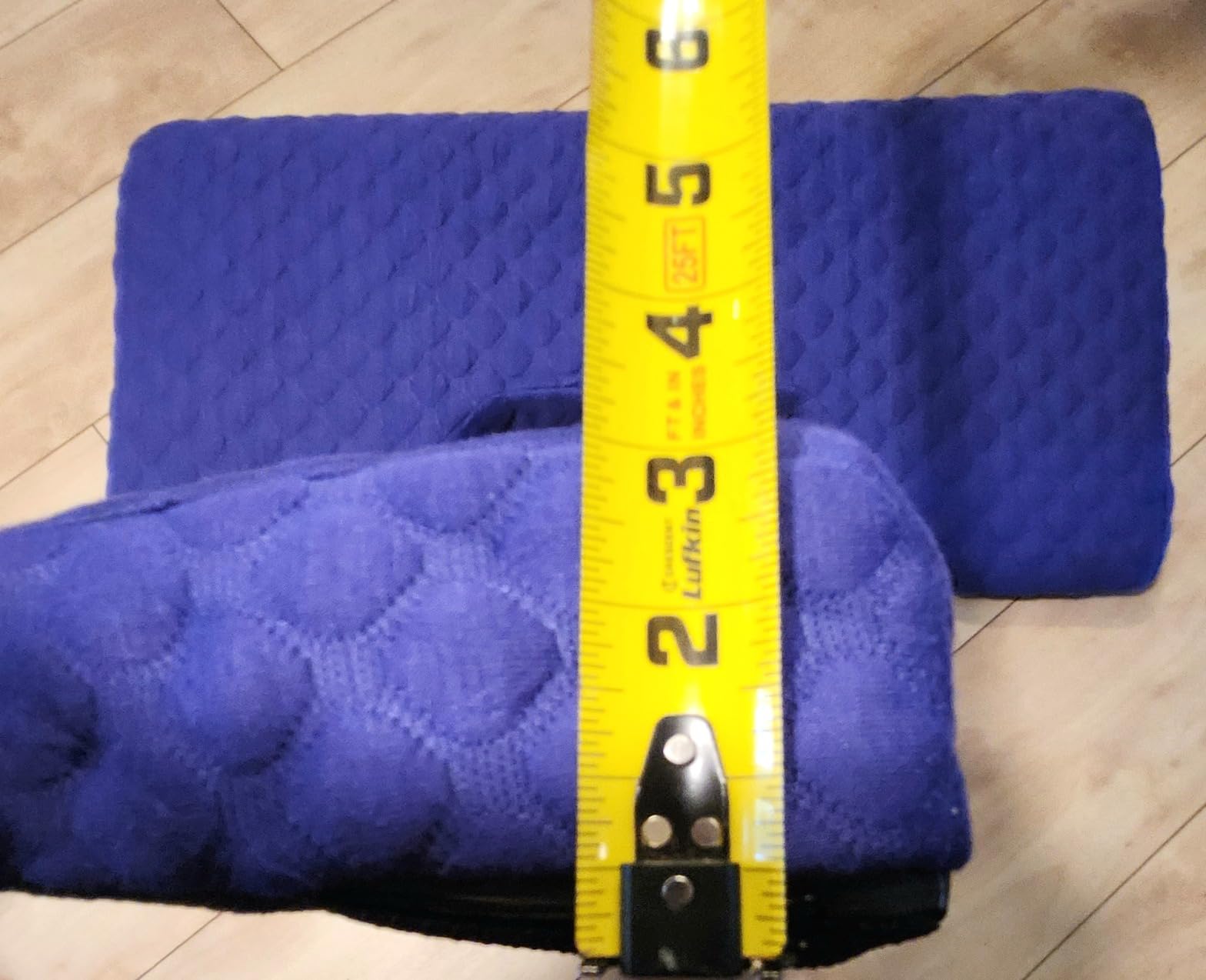 Lenora Bed Sore Pillow Set with Auxiliary Pillow, Dark Slate Blue customer photo 2