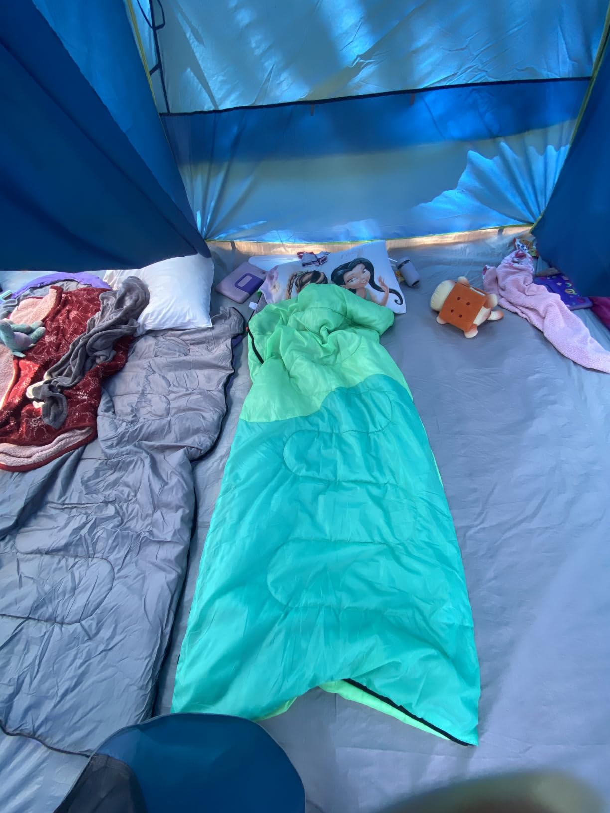 Sleeping Bag - 3 Seasons for Adults Boys Girls Camping Hiking - Warm Cold Weather Lightweight Portable with Compression Bag for Backpacking in Spring, Summer, Fall and Winter customer photo 2