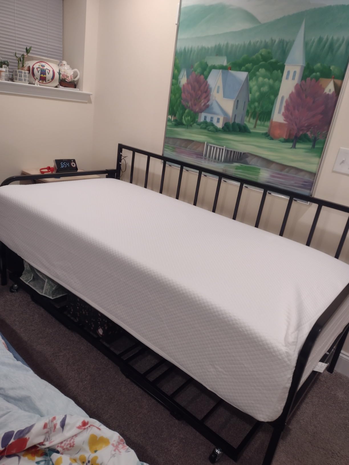 FDW | 14 Inch Queen Mattress | Medium Firm | Gel Memory Foam | White customer photo 1