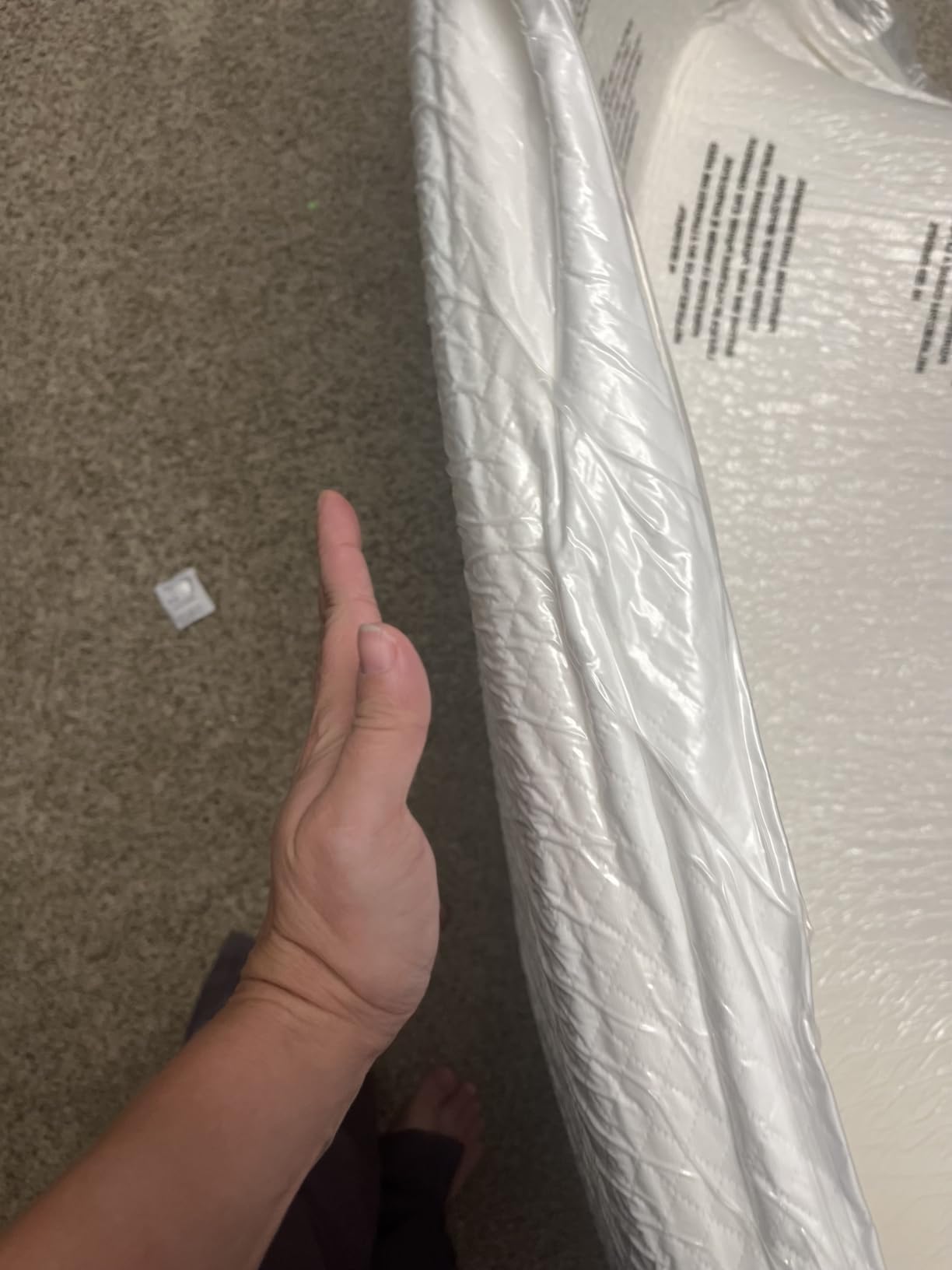 FDW | 10 Inch California King Mattress | Medium Firm | Gel Memory Foam Mattress | White | Bed in a Box, CertiPUR-US Certified | Pressure Relief, Cooling Ventilated Foam | Washable Removable Cover customer photo 2