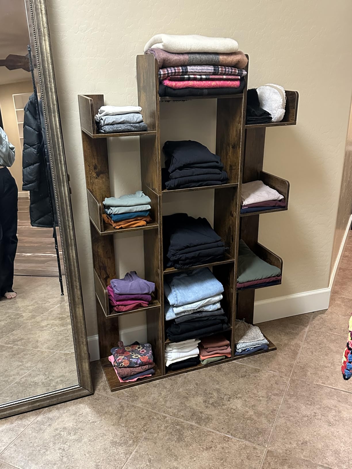 VASAGLE 5-Tier Bookcase, Open Storage, 27.6 x 9.5 x 62.6 Inches customer photo 1