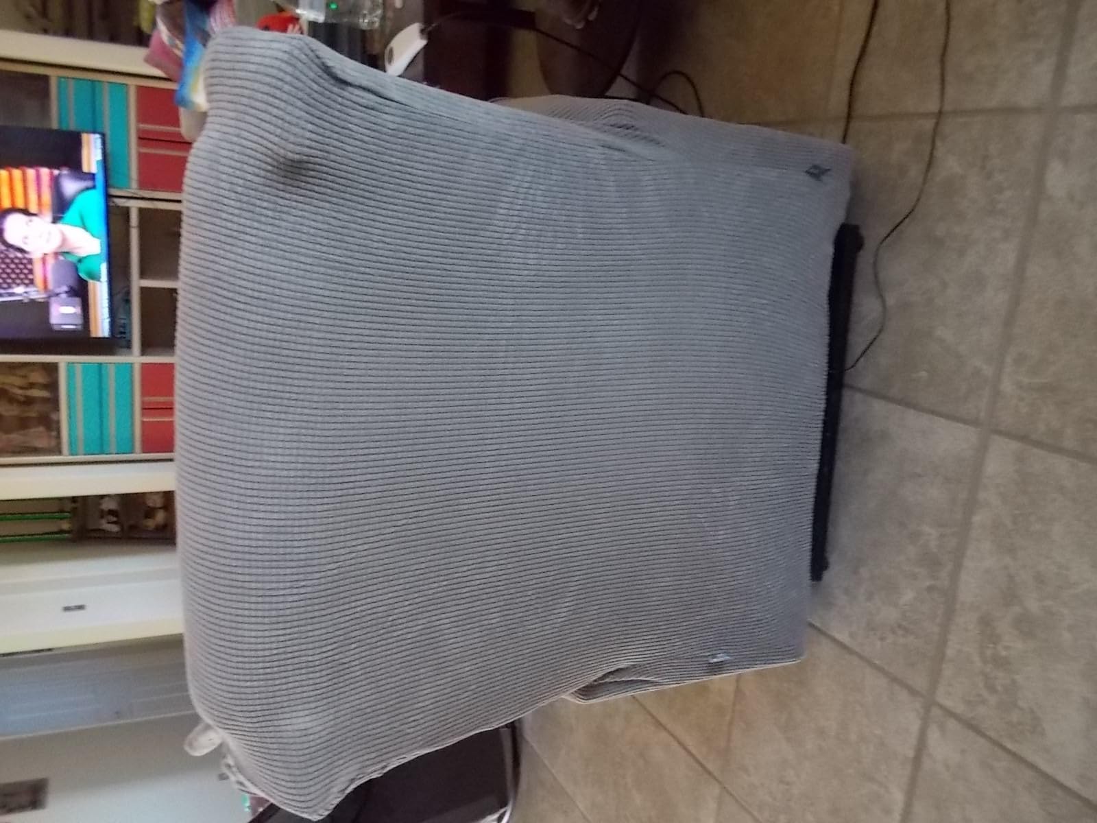 Power Lift Recliner Chair Cover, Stretch Slipcover with Side Pocket (Burgundy) customer photo 2