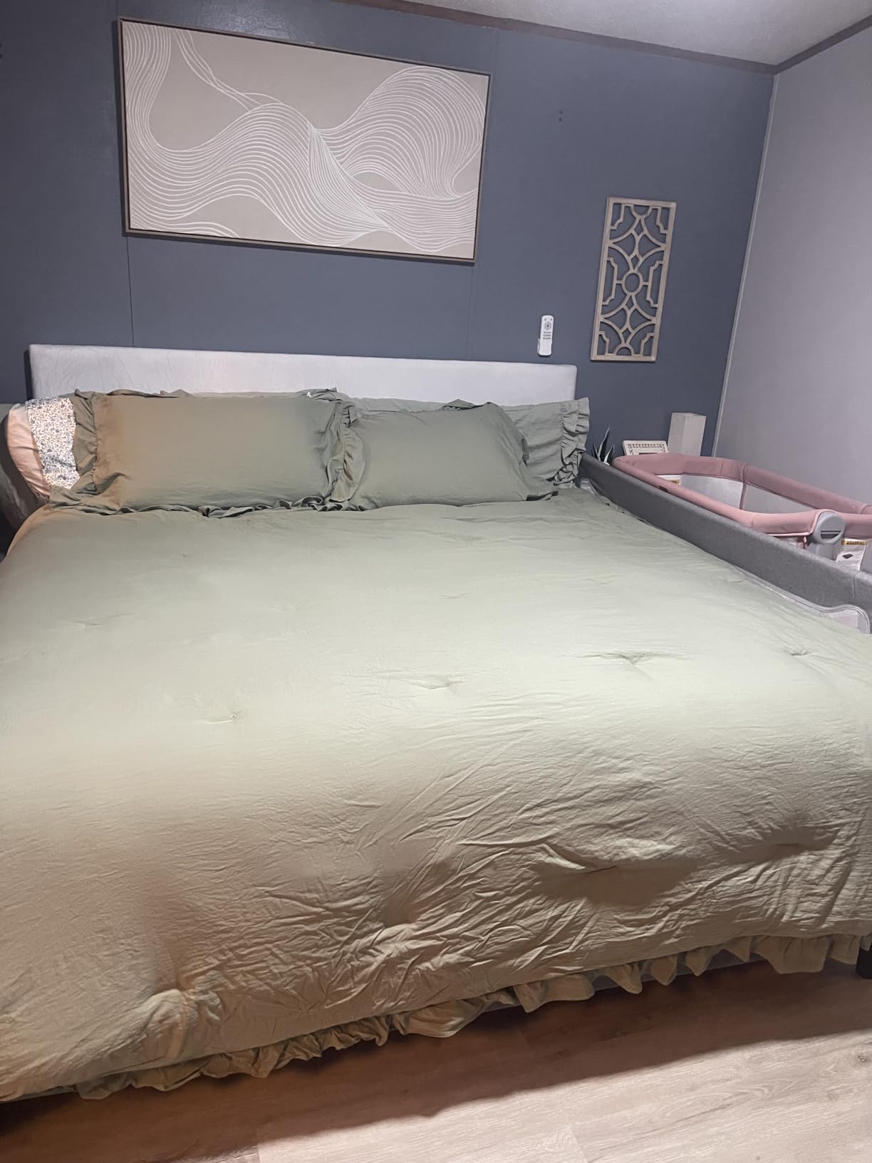ChiXpace Dual Layer 4 Inch Memory Foam Mattress Topper Queen customer photo 2