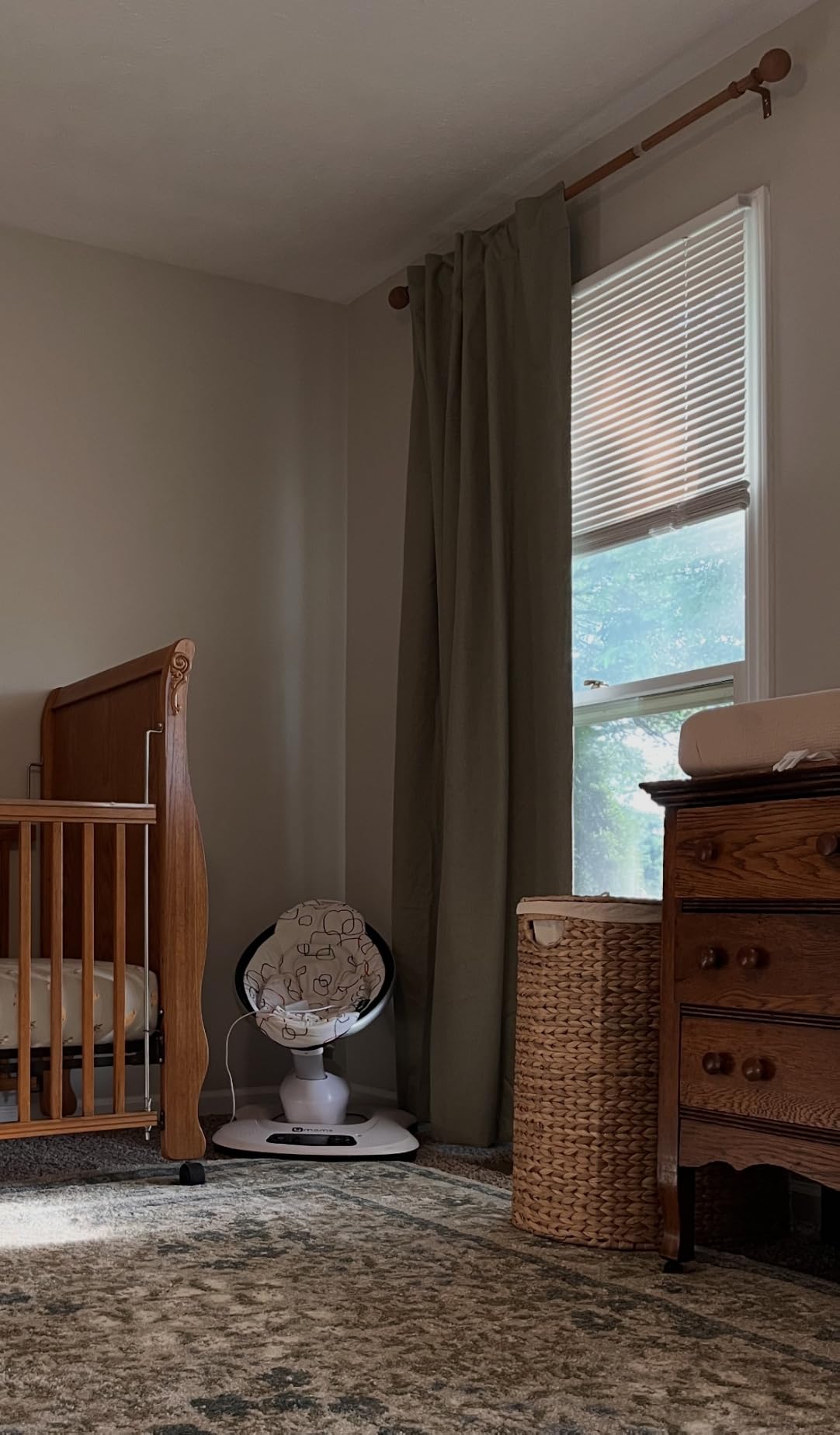 Guken 100% Blackout Linen Curtains 96 Inch Long for Bedroom 2 Panels Cream customer photo 1