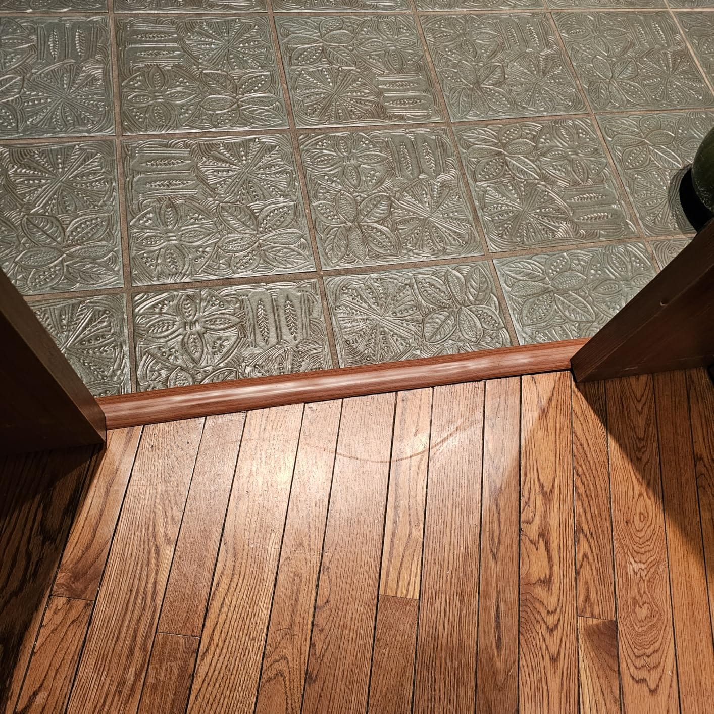 Floor Cord Cover 4FT, Walnut Wood Cord Hider Floor, Soft PVC Cord Protector Floor, Hide Extension Floor Wire Covers for Cords, Organizer Wires Floor Cable Cover, Cable Cavity: 0.47