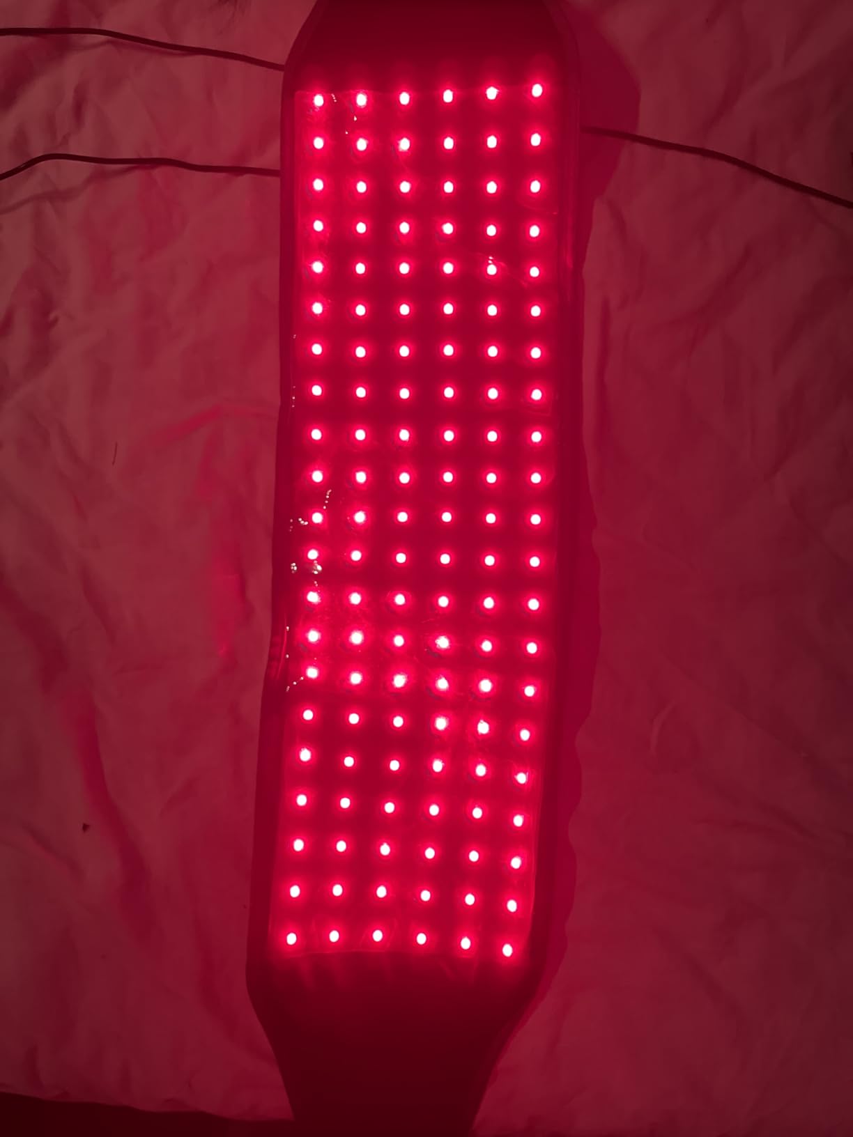 Comfytemp Red Light Belt with 126 LEDs, 660nm & 850nm, 22W(Corded) | Wearable Near Infrared Light Wrap with Timer, Home Office Use, Wasit Belly Birthday Gifts for Women Men Mom Dad customer photo 2