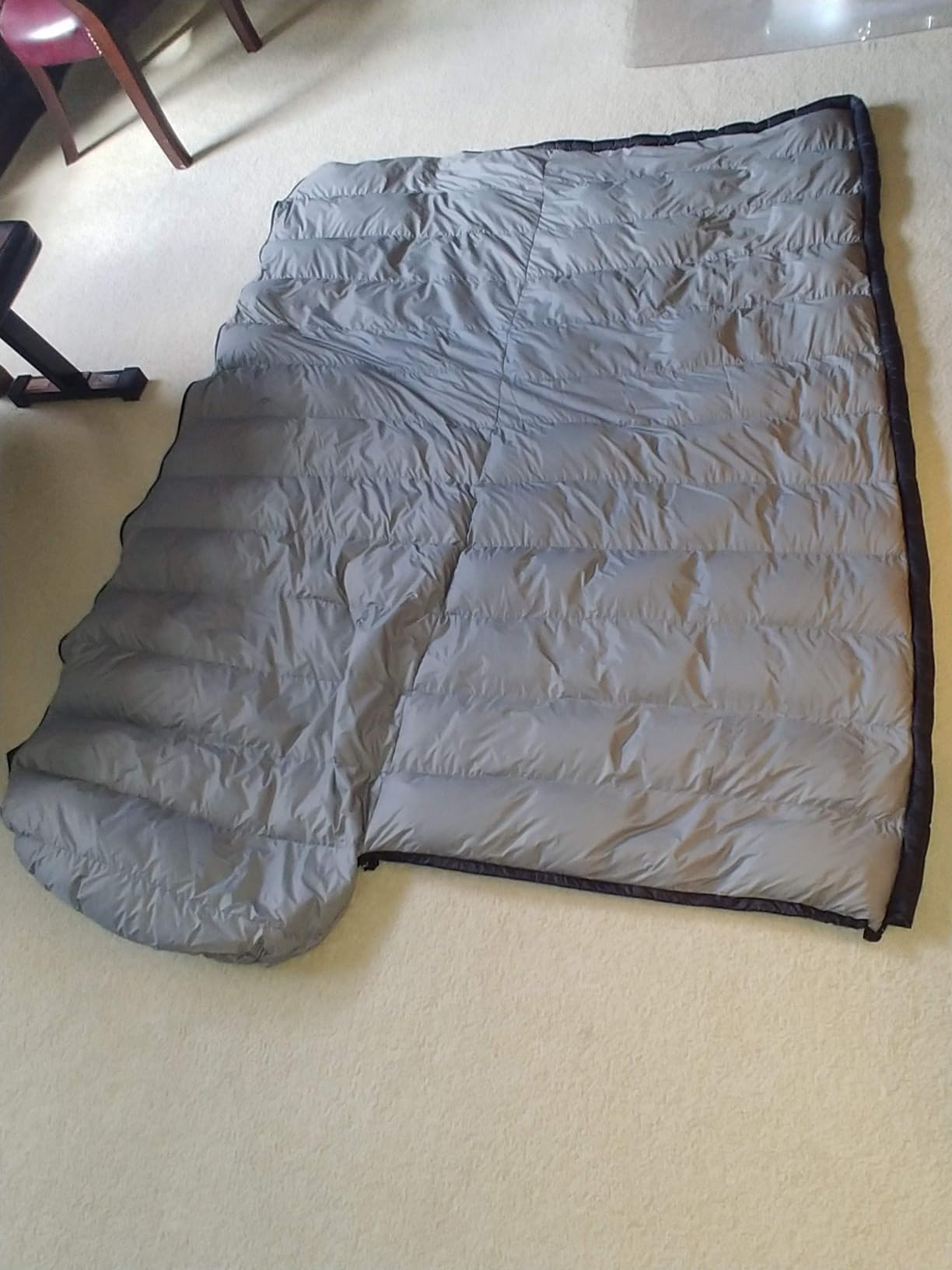Down Sleeping Bag for Adults, 600FP Cold Warm Weather Backpacking customer photo 2