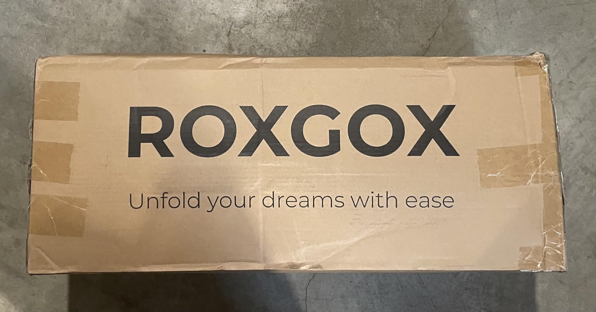 ROXGOX Memory Foam Trifold Mattress, Foldable Mattress Queen 6 Inch, Portable Floor Bed with Washable Cover, Handle & Non-Slip Bottom, for RV, Travel, Camping, Yoga, 78