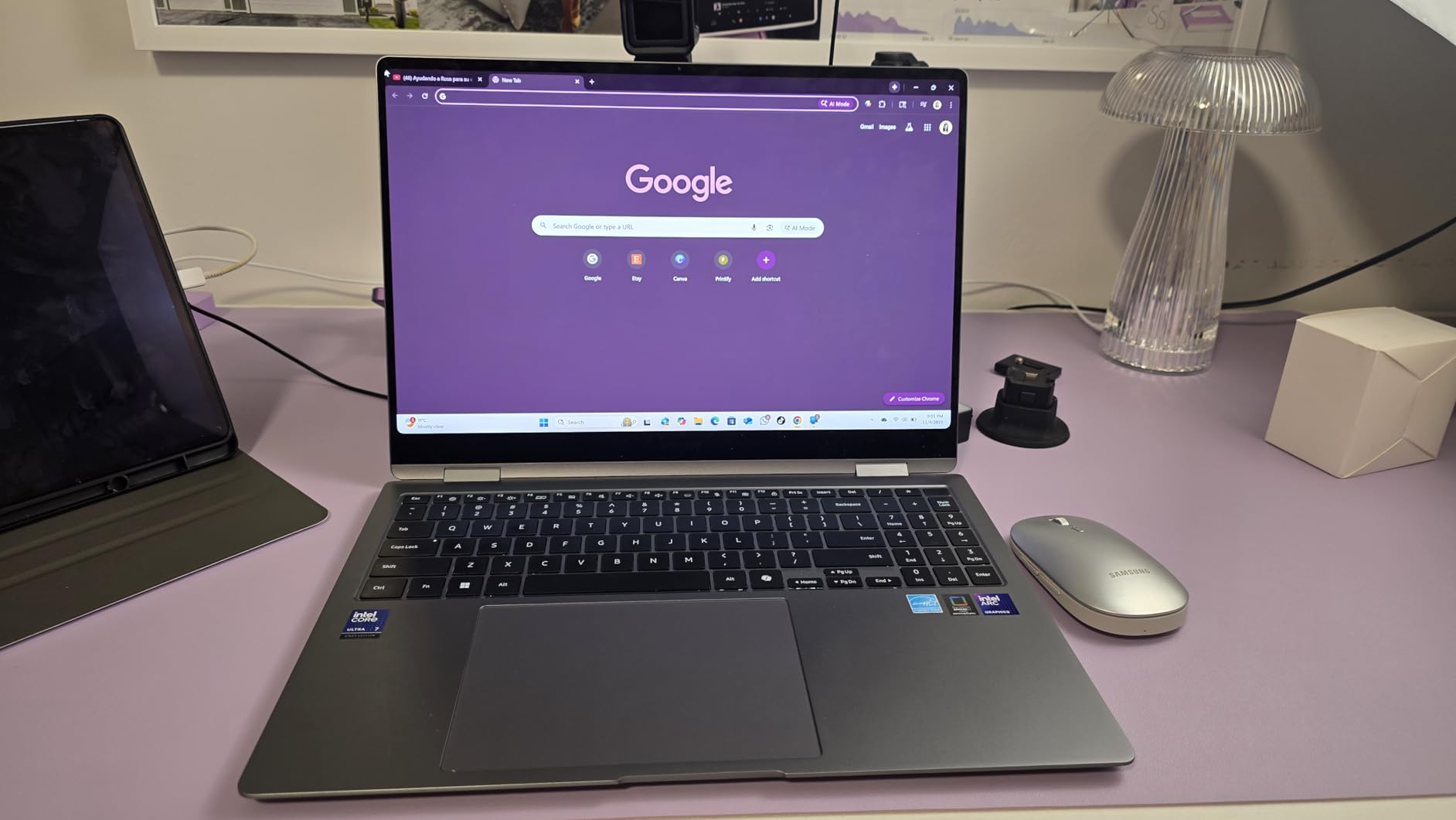 Samsung 16” Galaxy Book5 Pro 360 Copilot+ PC, AI Computer, Intel Core 7 Ultra Processor, 3K AMOLED (2880x1800) Touchscreen, S Pen,120Hz, Dolby Atmos, Student Laptop, Lightweight, All-Day Battery Life customer photo 1
