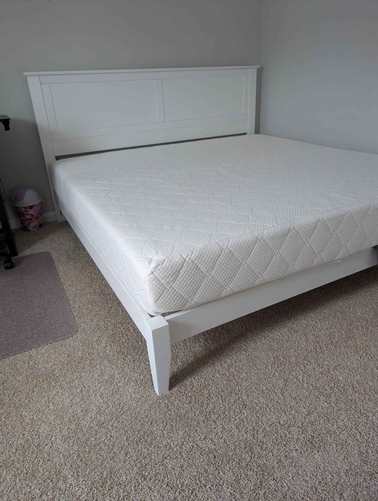 Extra Firm Mattress, 12 Inch Queen Size Mattress in Box,Cool Green Tea/Gel Memory Foam Mattress with Fiberglass-Free Cover,Dual Side Medium-Firm High-density-Mattress for Back Pain,CertiPUR-US,80