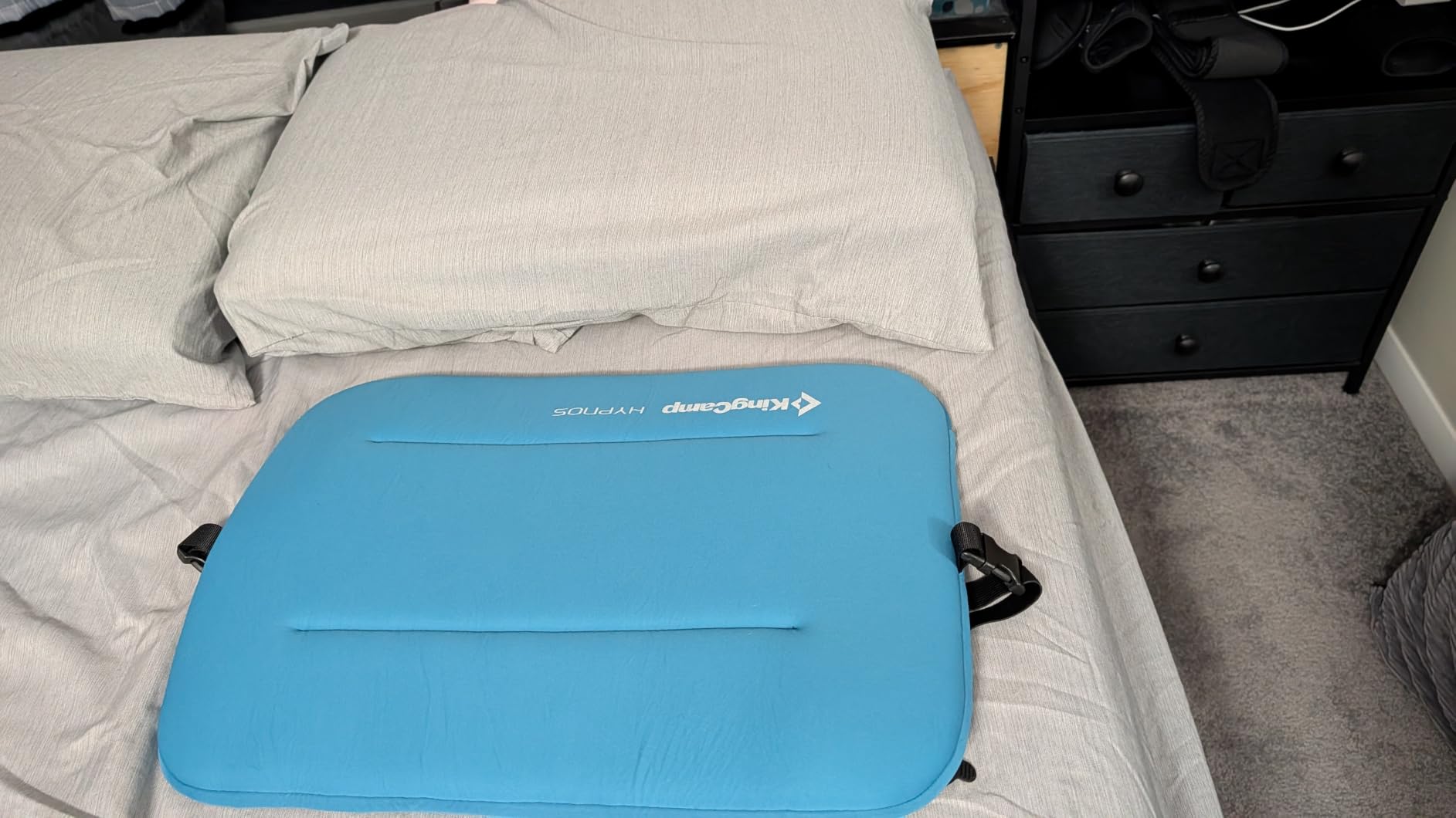 KingCamp Large Camping Pillow, Hybrid Air & Foam Pillow customer photo 1