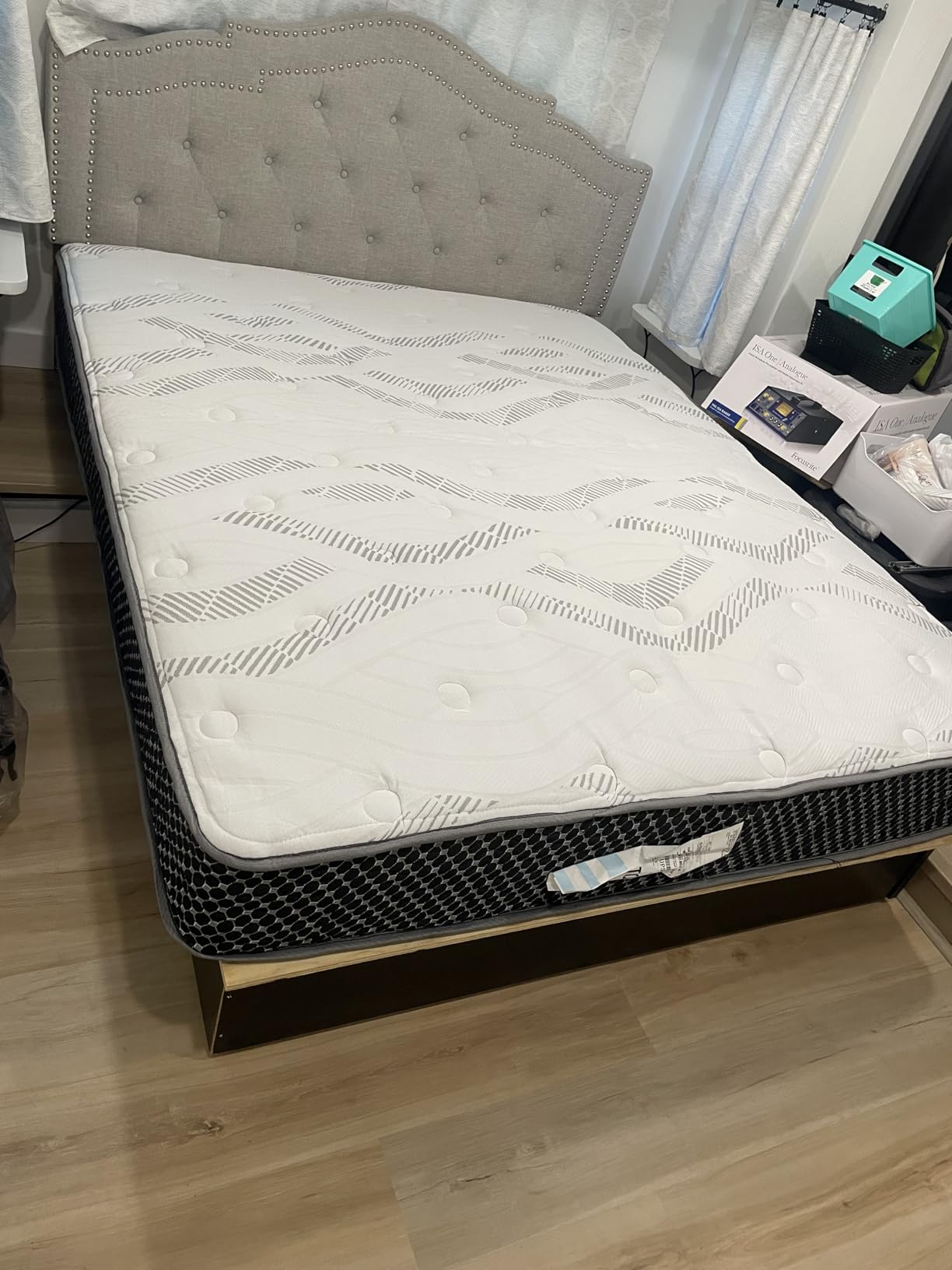 WanderRest Cool Hybrid 10” RV Mattress, Full 53x75, Medium, Cooling Gel Memory Foam & Pocketed Coil Mattress for RV, Camper, or Travel Trailer, Made in USA customer photo 2