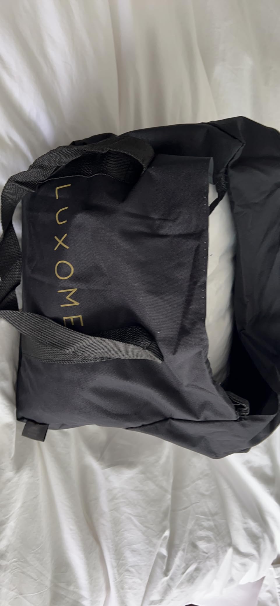 LUXOME King Size Weighted Blanket | Includes Cool & Cozy Cover | 25 lbs | 90
