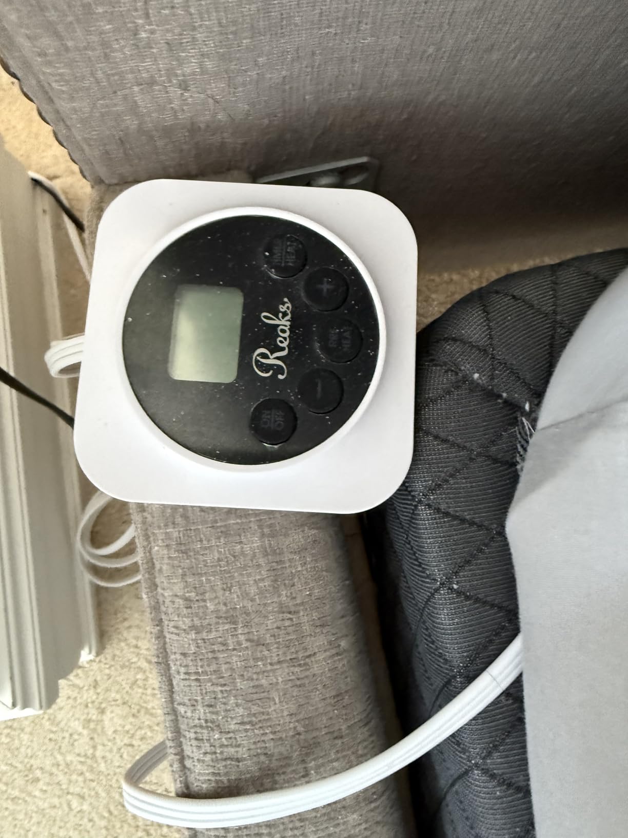 Heated Mattress Pad Mini Twin, 3D Air Fabric, Preheat & Memory for Winter customer photo 1