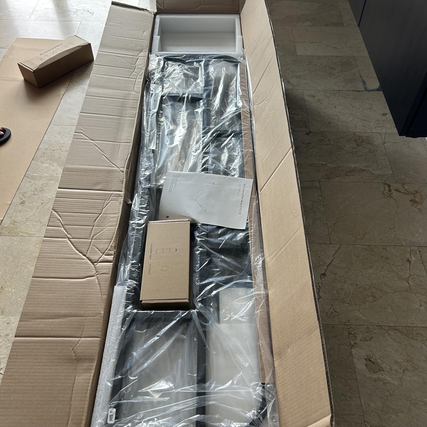 FLEXISPOT Twin XL Adjustable Bed Frame Base, Durable Motor & Easy Assembly customer photo 1