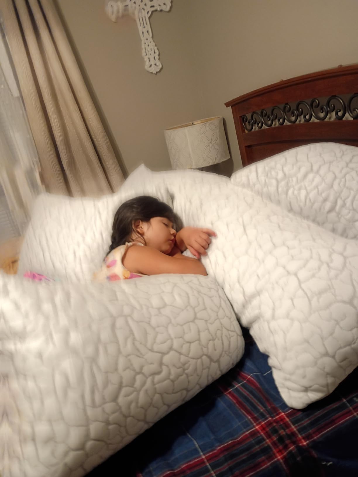 Cooling Pillows Queen Size Set of 2, Memory Foam Firm Bed Pillows customer photo 2