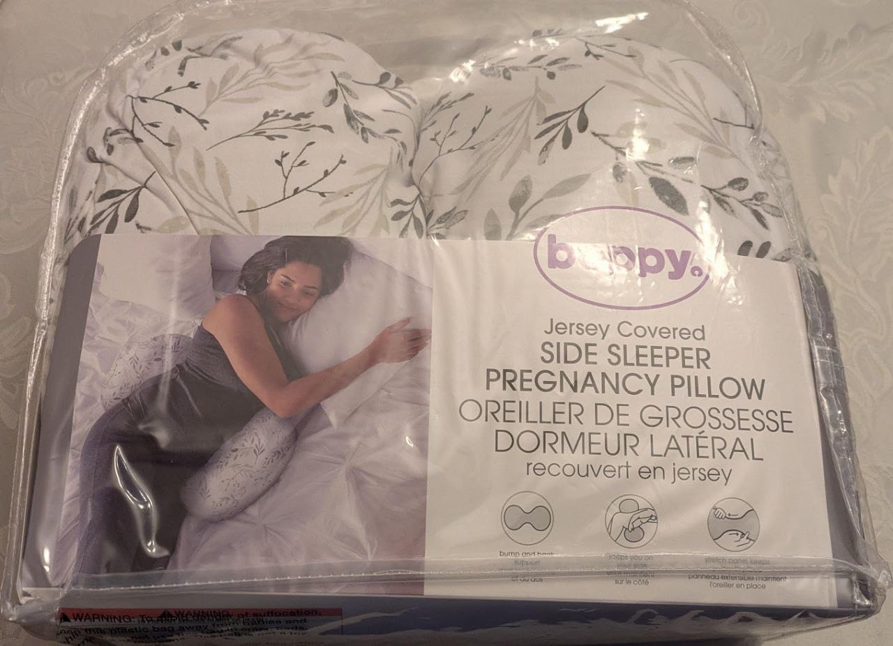 Boppy Side Sleeper Pregnancy Pillow, Maternity Support, Stay-Put Design customer photo 2