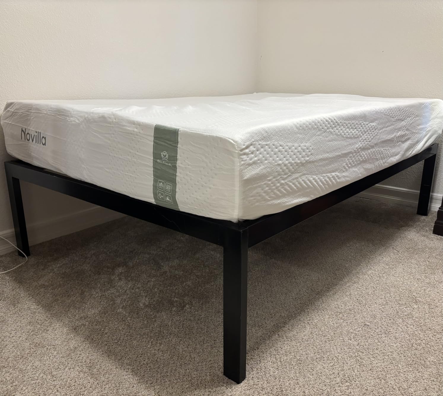 Novilla Twin XL Mattress, 12 Inch Gel Memory Foam Mattress for Cooling customer photo 1