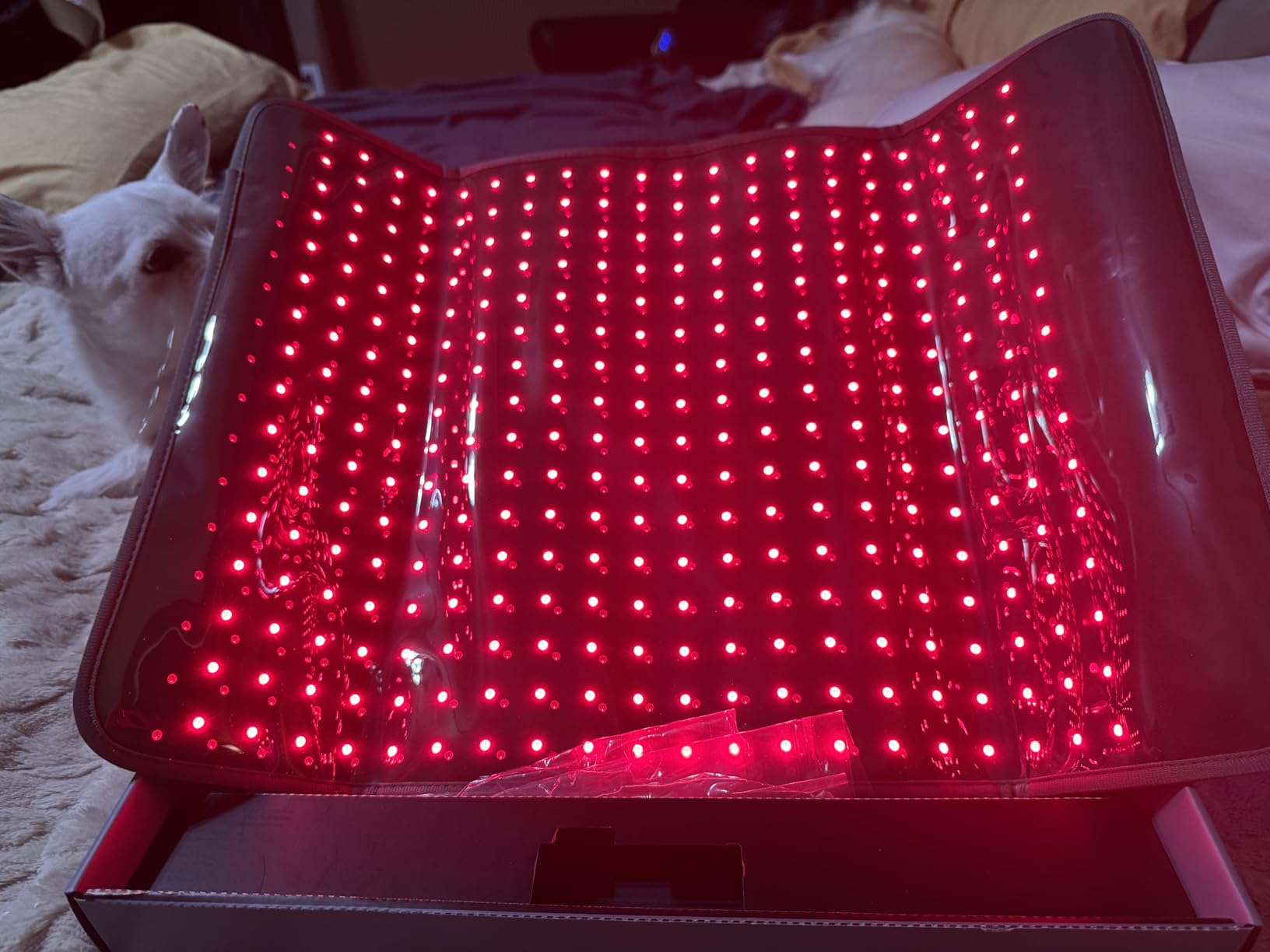 Comfytemp Red Light Pad for Body, 14.4'' x 6.1'', 660nm & Invisible 850nm customer photo 1