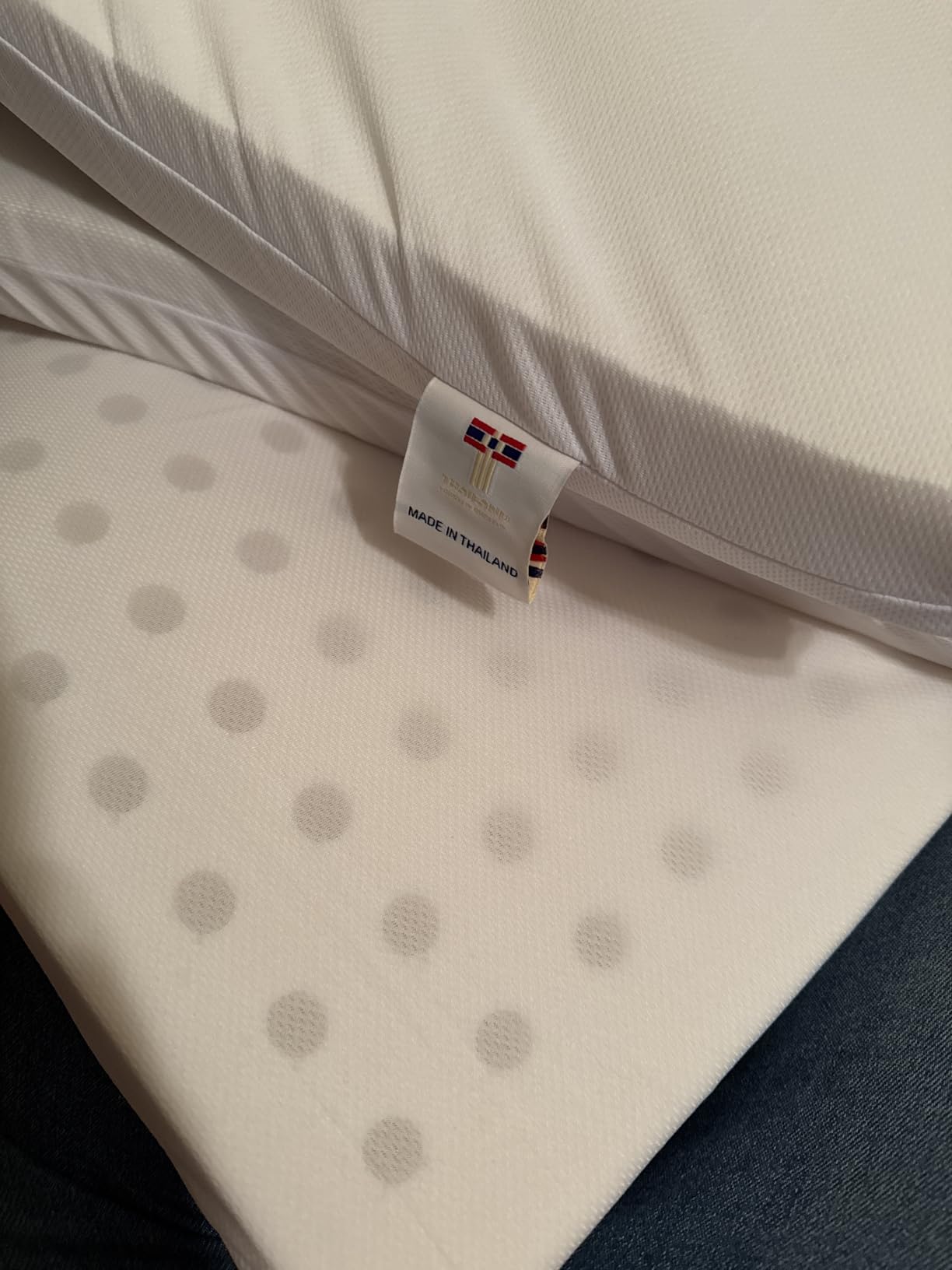 Premium Natural Latex Mattress Topper, Organic Cotton Cover No Memory Foam Chemicals, Help Relief Shoulder & Back Pain (King 3 Inches) customer photo 2