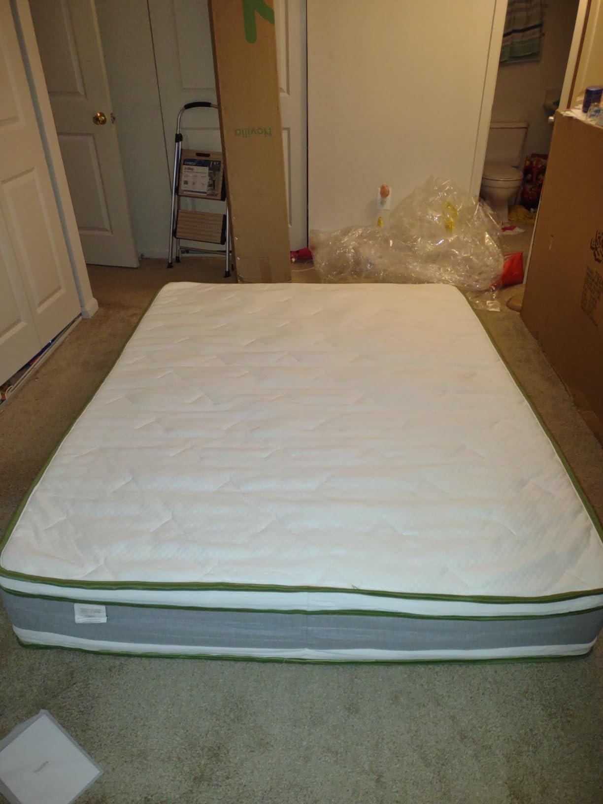Novilla Twin Mattress 6 Inch, Foam and Spring Hybrid Mattresses | Restful Sleep, Twin Mattress in a Box, Medium Firm, CertiPUR-US Certified Foam, Durable Support, Eco-Friendly Packaging customer photo 2