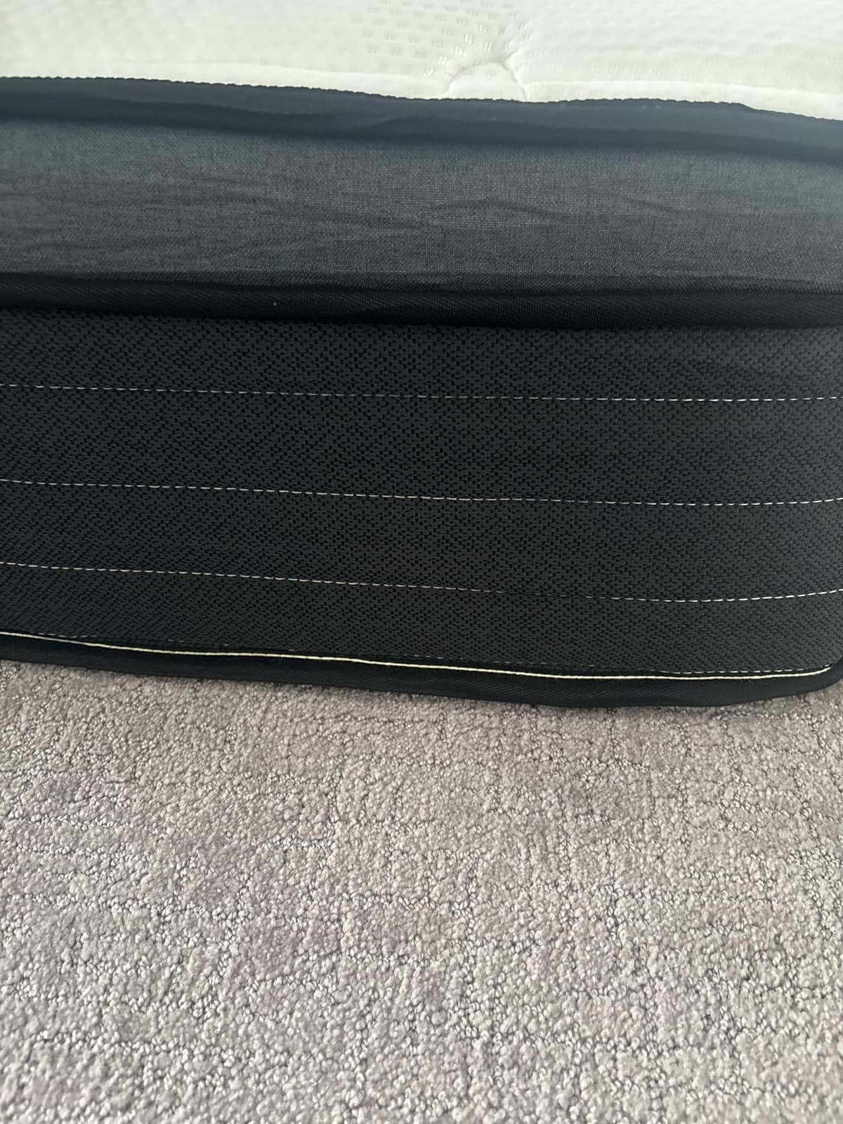 Queen Size Mattress in a Box 12 Inch Memory Foam Hybrid Mattress with Pocketed Springs Medium Firm Support Motion Isolation Edge Support 180 Night Trial customer photo 1