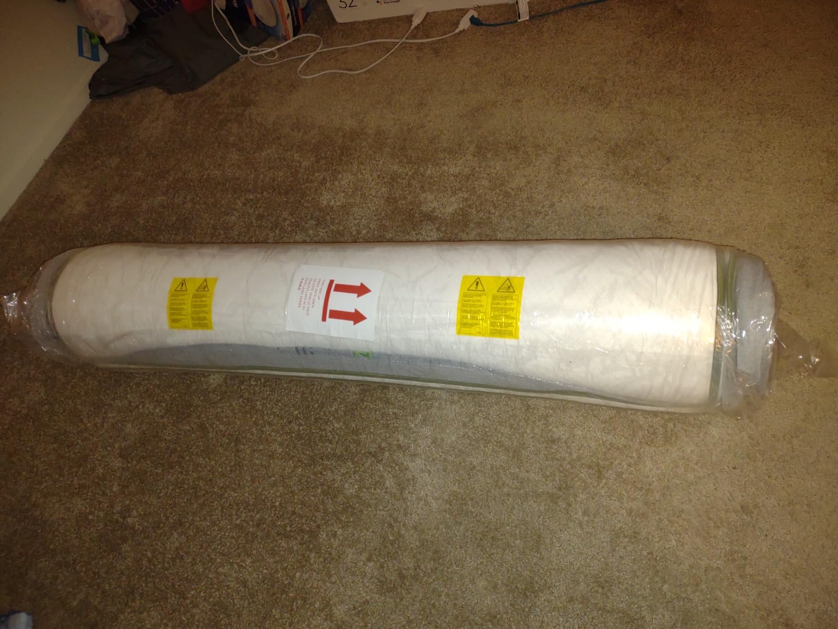 Novilla Full Size Mattress, 12 Inch Hybrid Mattress in a Box, Comfort Sleep|Pocket Innerspring for Motion Isolation, Supportive & Pressure Relief, CertiPUR-US Certified, Guest & Dorm customer photo 2