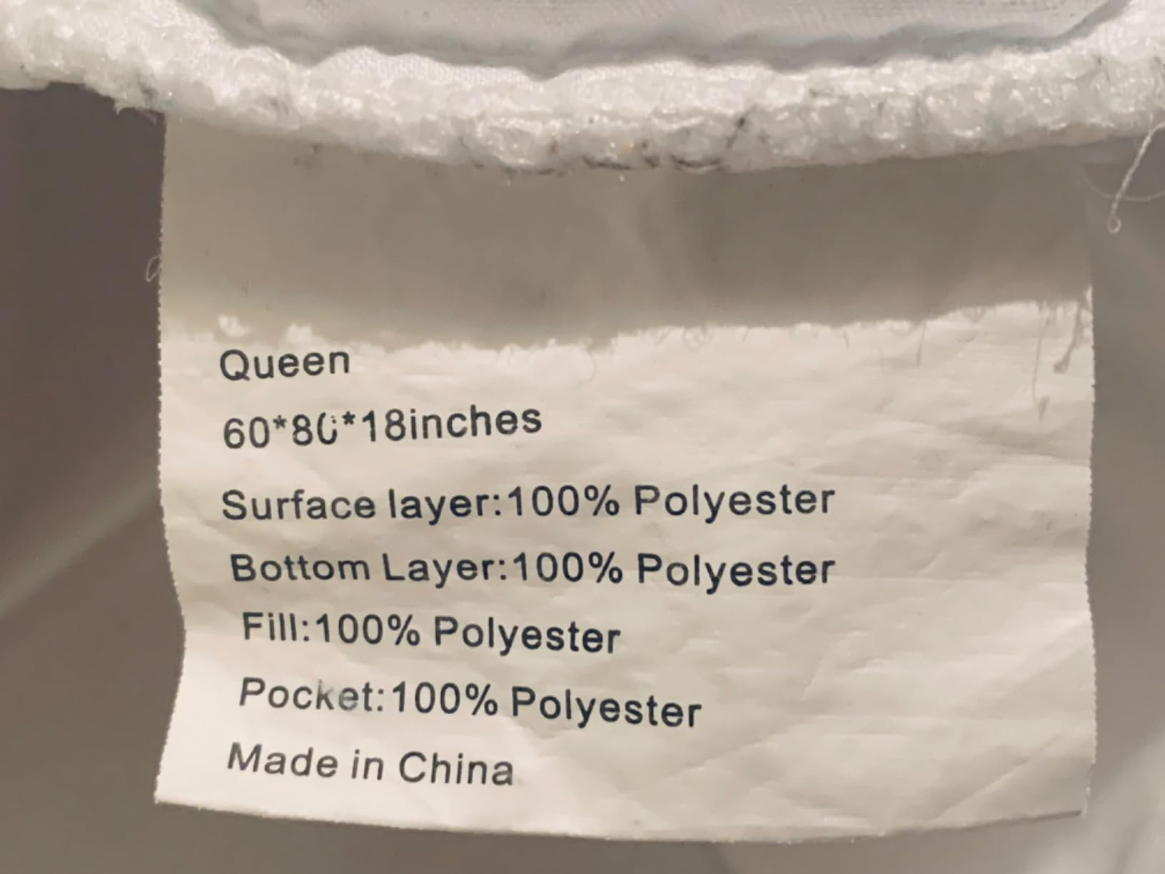 Favorland Mattress Topper King Size - Cooling Extra Thick Breathable Viscose Made from Bamboo Mattress pad - Soft Quilted Fitted Mattress Cover with 900 GSM Down Alternative Fill (8-21”Deep Pocket) customer photo 2