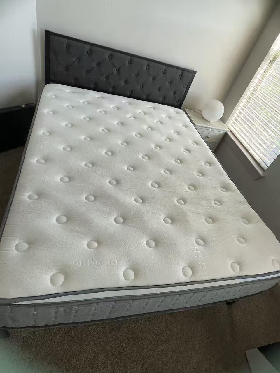 PUBPLON Mattress Queen Size, Medium Firm 12 Inch Mattress with Extra Lumbar & Shoulder Support, Hybrid Mattresses with Gel Memory Foam Pain Relief - Fiberglass Free - No Odor - 365 Night Trial customer photo 2