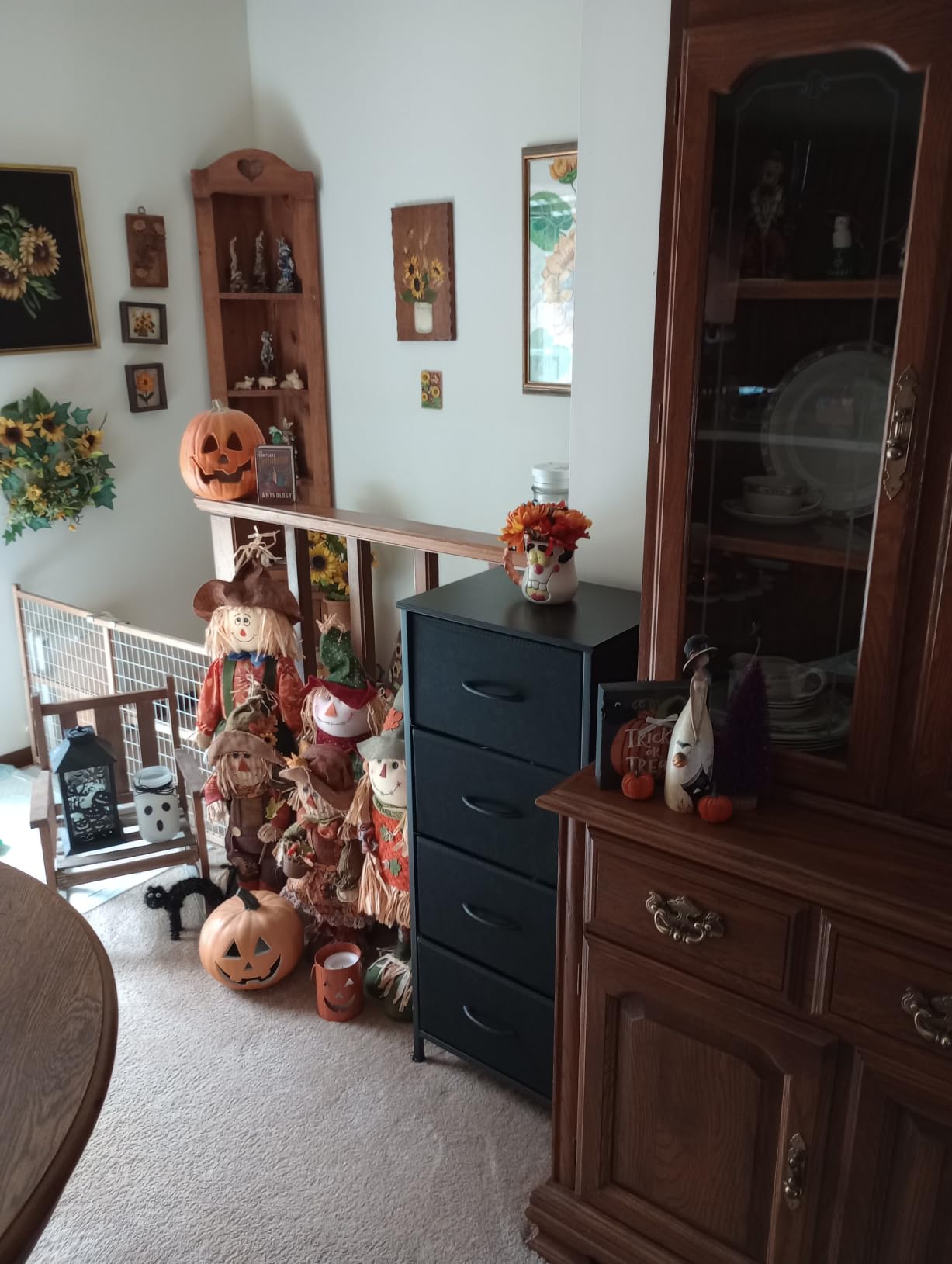 SONGMICS Dresser for Bedroom, Wide Dresser with 5 Fabric Drawers customer photo 1