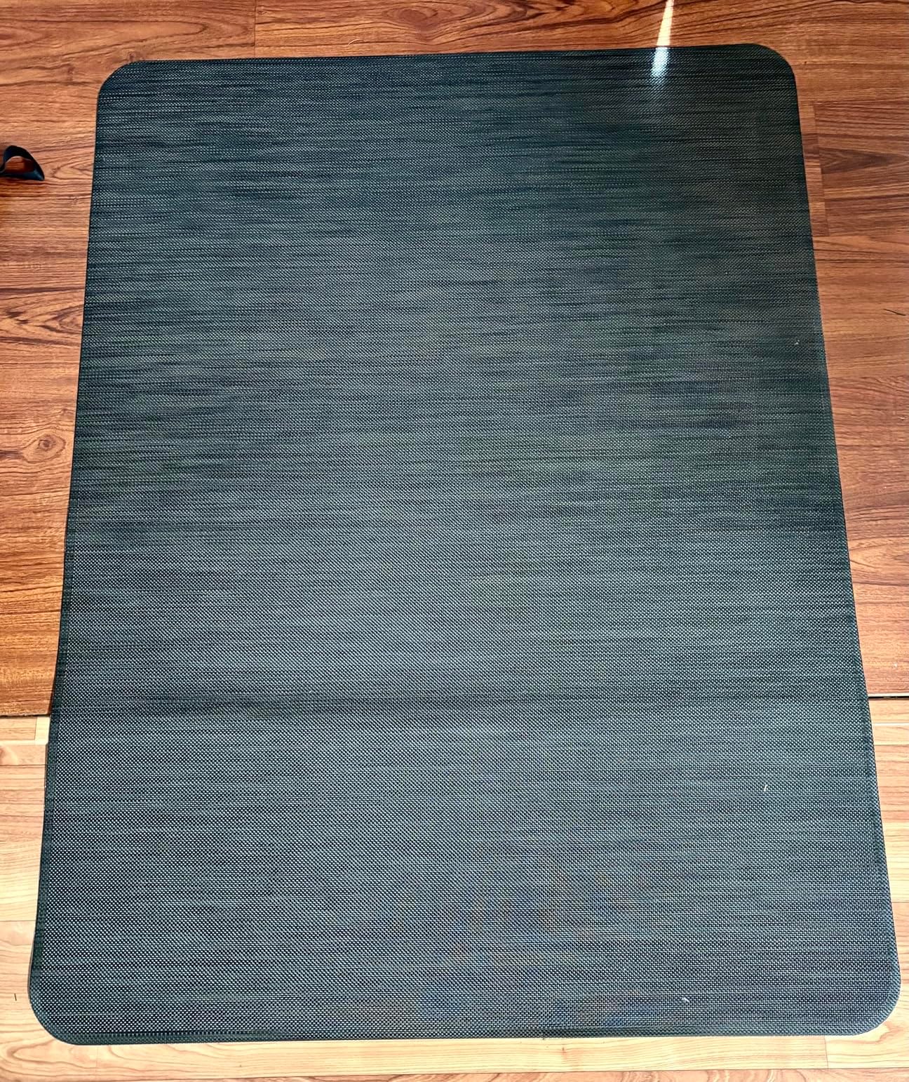 Baroyal Office Chair Mat for Hardwood Floor Under Desk Computer Rolling Chair Mat for Wood/Tile Floor Non-Slip Heavy Duty Desk Rug PVC Plastic Hard Floor Protector 36