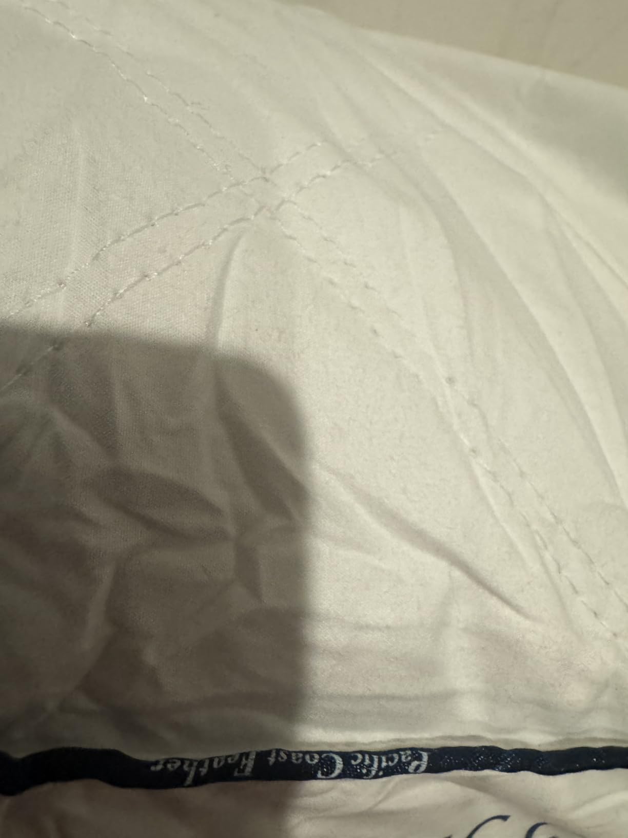 Pacific Coast Goose Feather and Down Firm Pillows King Size Set of 2, Bed Pillows for Side and Back Sleepers, Supportive Gusseted Hotel Collection Pillow with 100% Cotton Shell customer photo 2