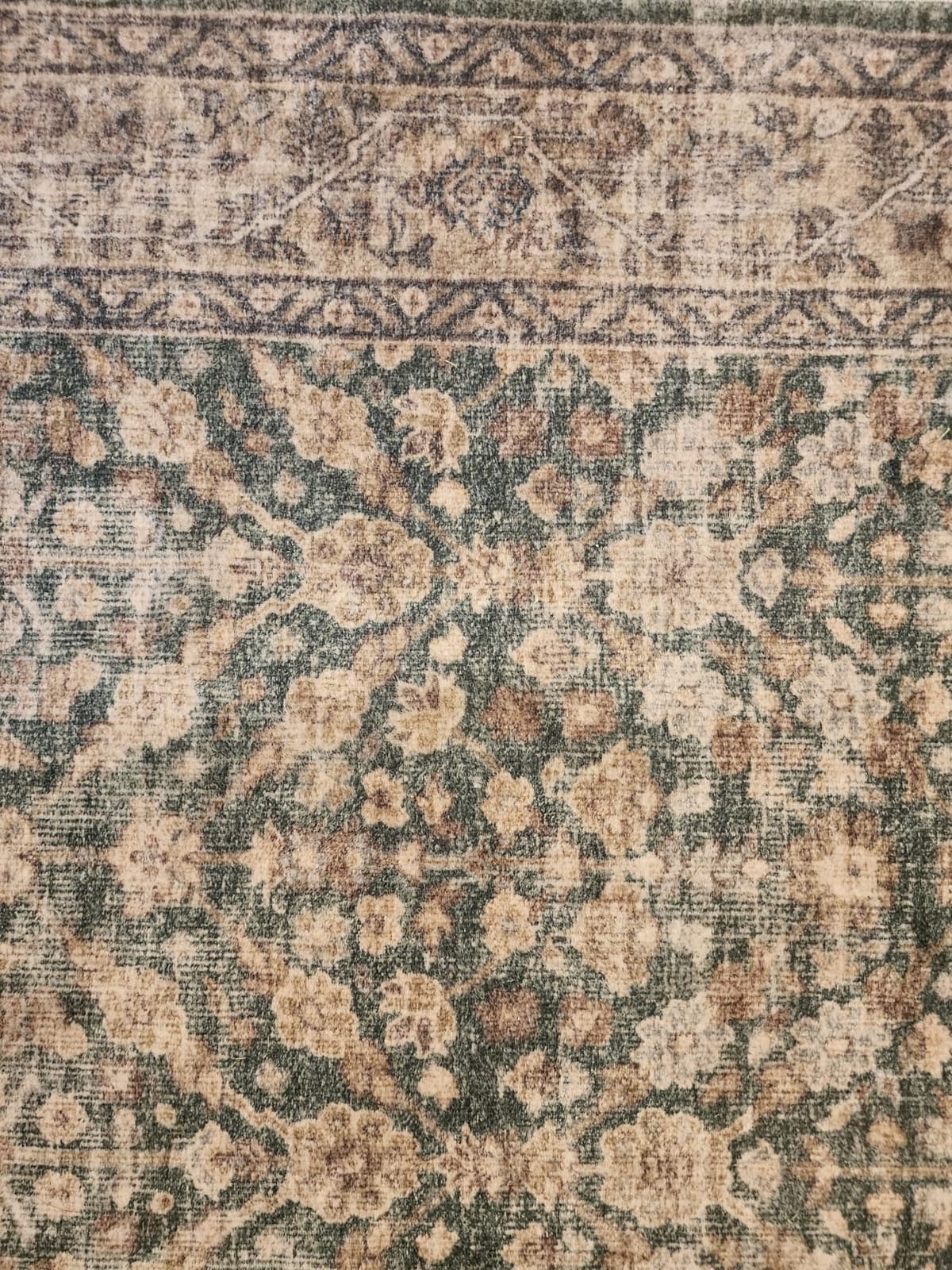 Area Rugs 9x12 Living Room: Washable Bedroom Rug Non Slip Large Boho Carpet customer photo 2