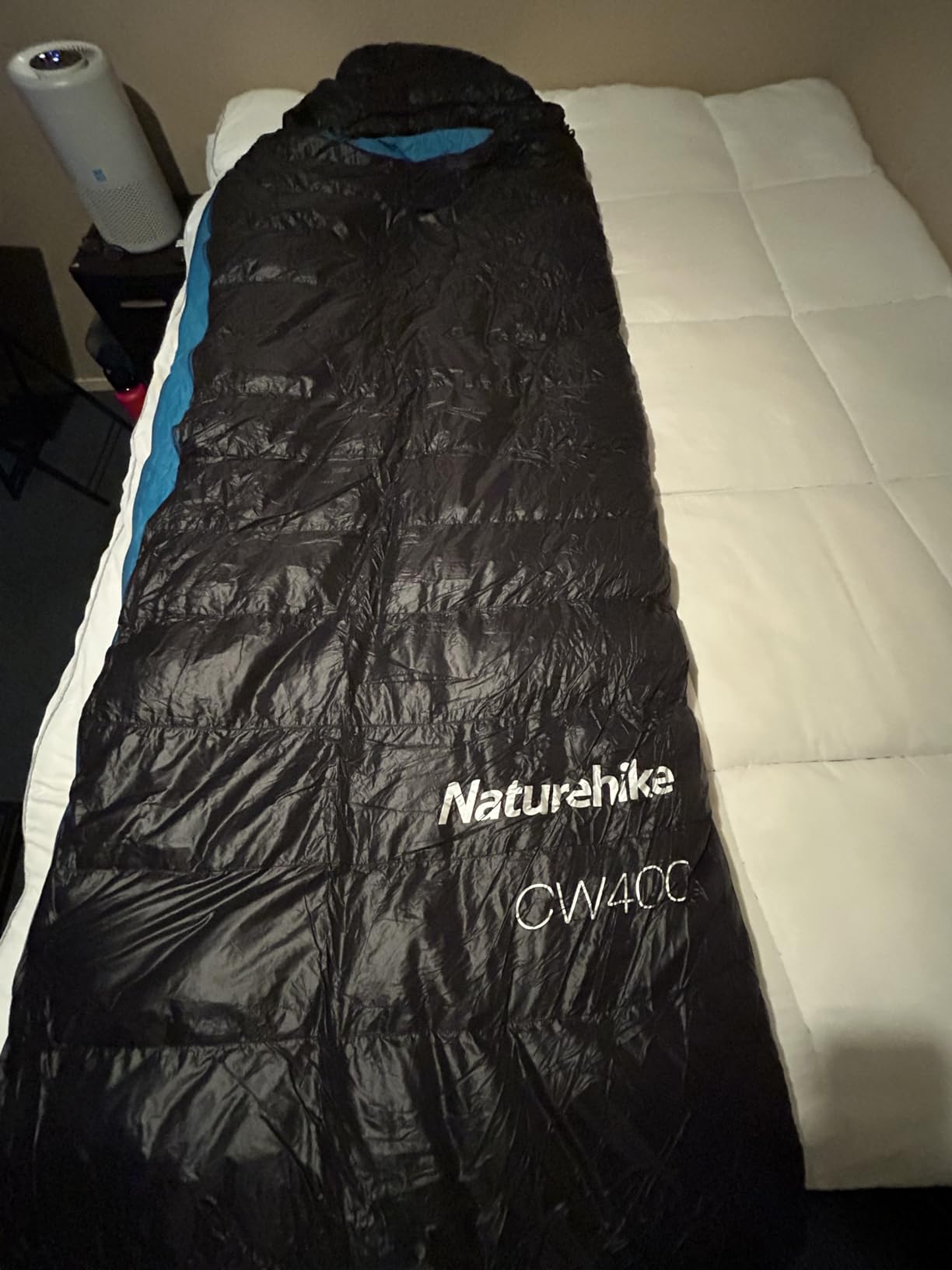 Naturehike Ultralight Down Sleeping Bag, 650FP Backpacking Sleeping Bag for Adults, 40.4℉ Waterproof Sleeping Bags for Camping, Hiking, Traveling with Compression Sack customer photo 2