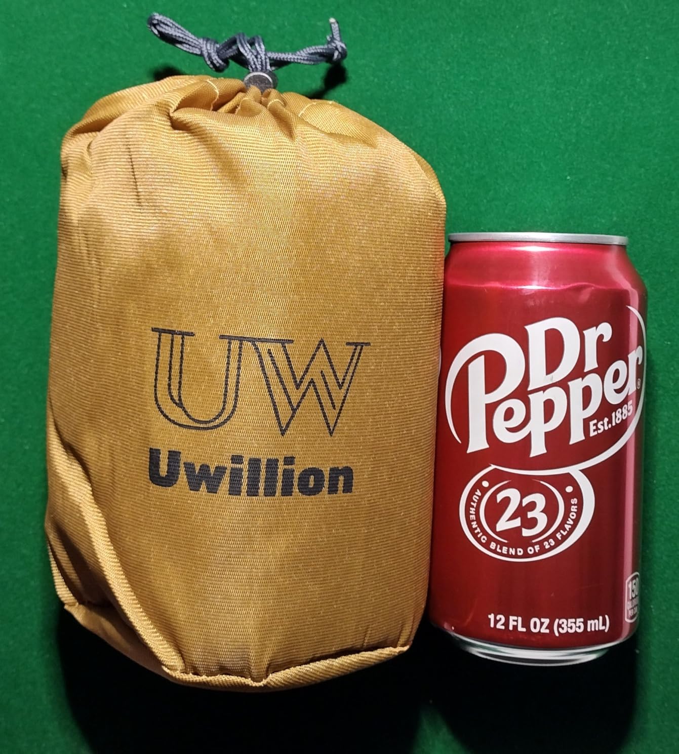 UWILLION Camping Pillow with Ice Silk Memory Foam Cover customer photo 2