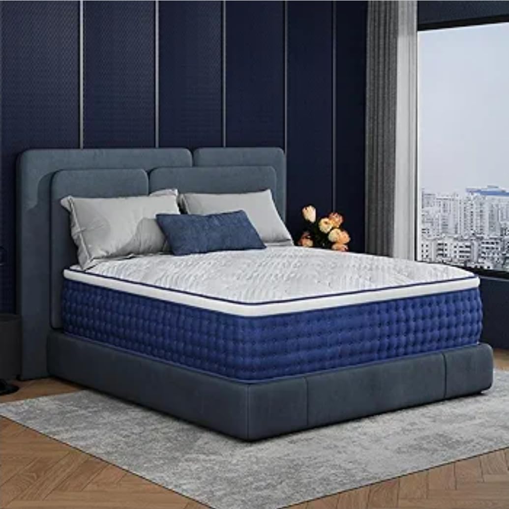 Queen Mattress, 12 Inch Queen Size Hybrid Mattresses in a Box customer photo 2