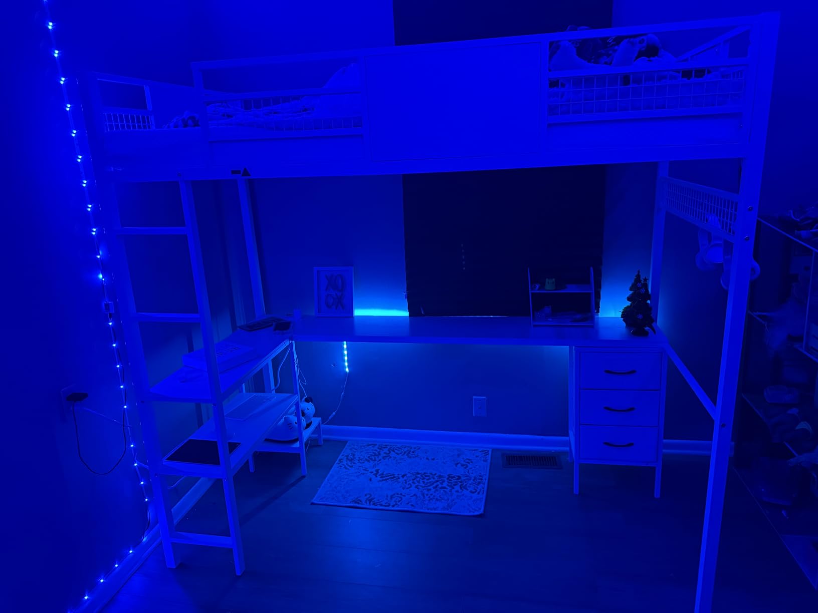BTHFST Full Size Loft Bed with Desk and Storage Drawers, Space Saving customer photo 2