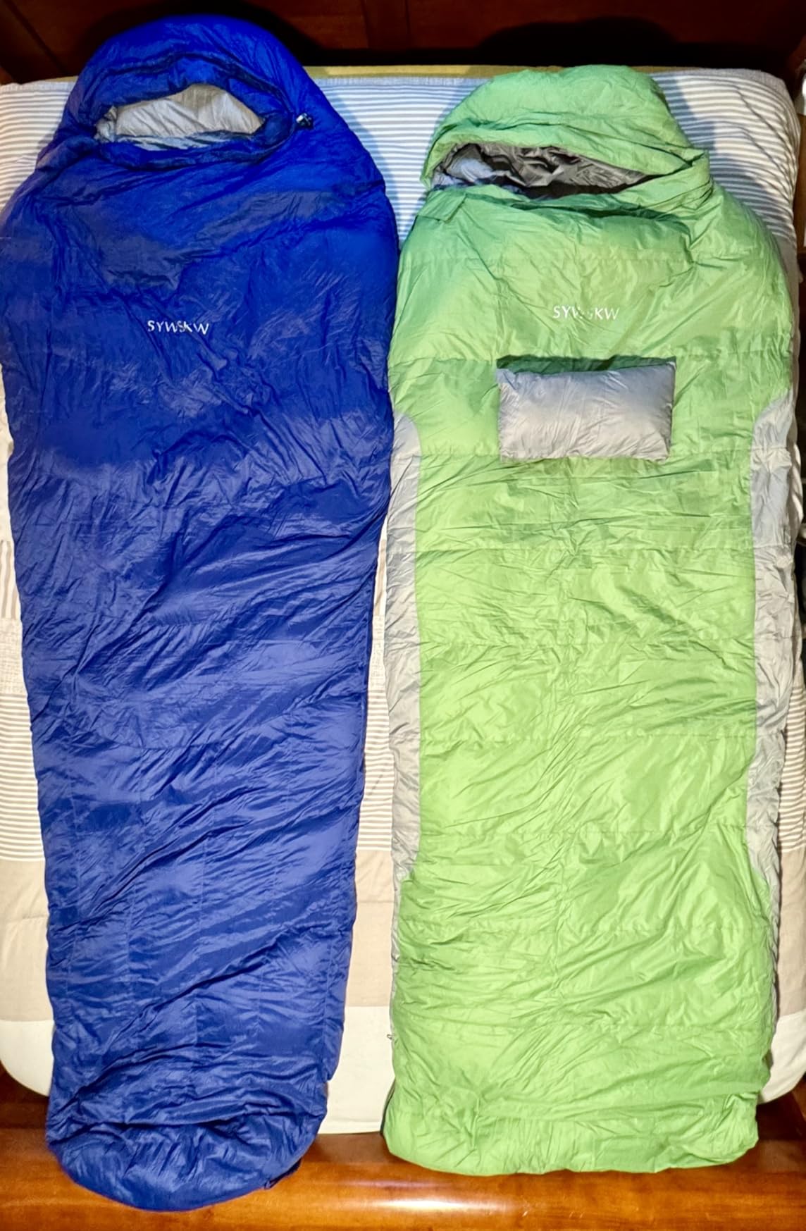 Ultralight Down Sleeping Bag with Pillow,15°F 32°F 46°F Sleeping Bag for Women,Men,Youth Backpacking,Hiking and Camping Outdoor with 680FP Duck Down customer photo 1
