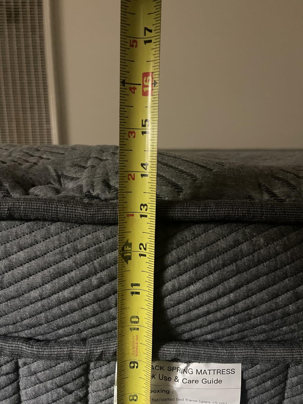 inight King Size Mattress, 14 Inch Medium Firm Hybrid Memory Foam in a Box customer photo 2