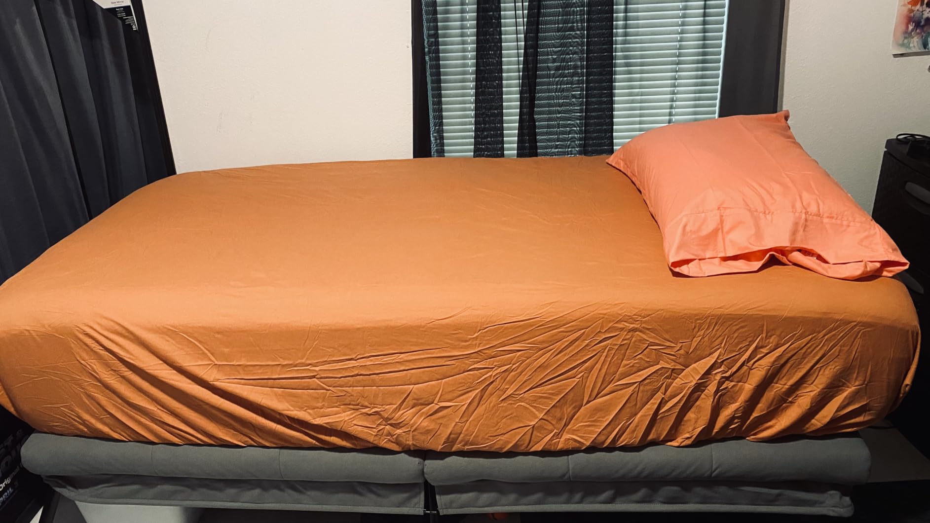 Queen Mattress 12 Inch Medium Firm Hybrid Mattress Queen Size Memory Foam Pocket Springs Queen Bed Matress in a Box for All Sleeping Positions Motion Isolation Comfortable Sleep (Black, Queen 12 inch) customer photo 1