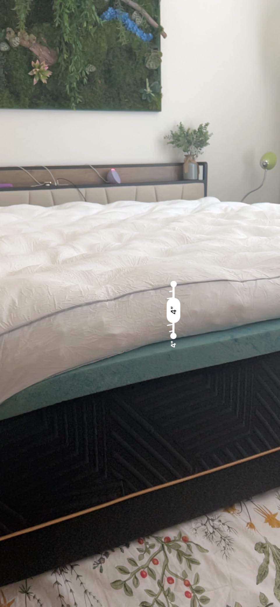 SHOUREN 5 Inch Memory Foam Mattress Topper Queen for Back Pain Relief customer photo 1