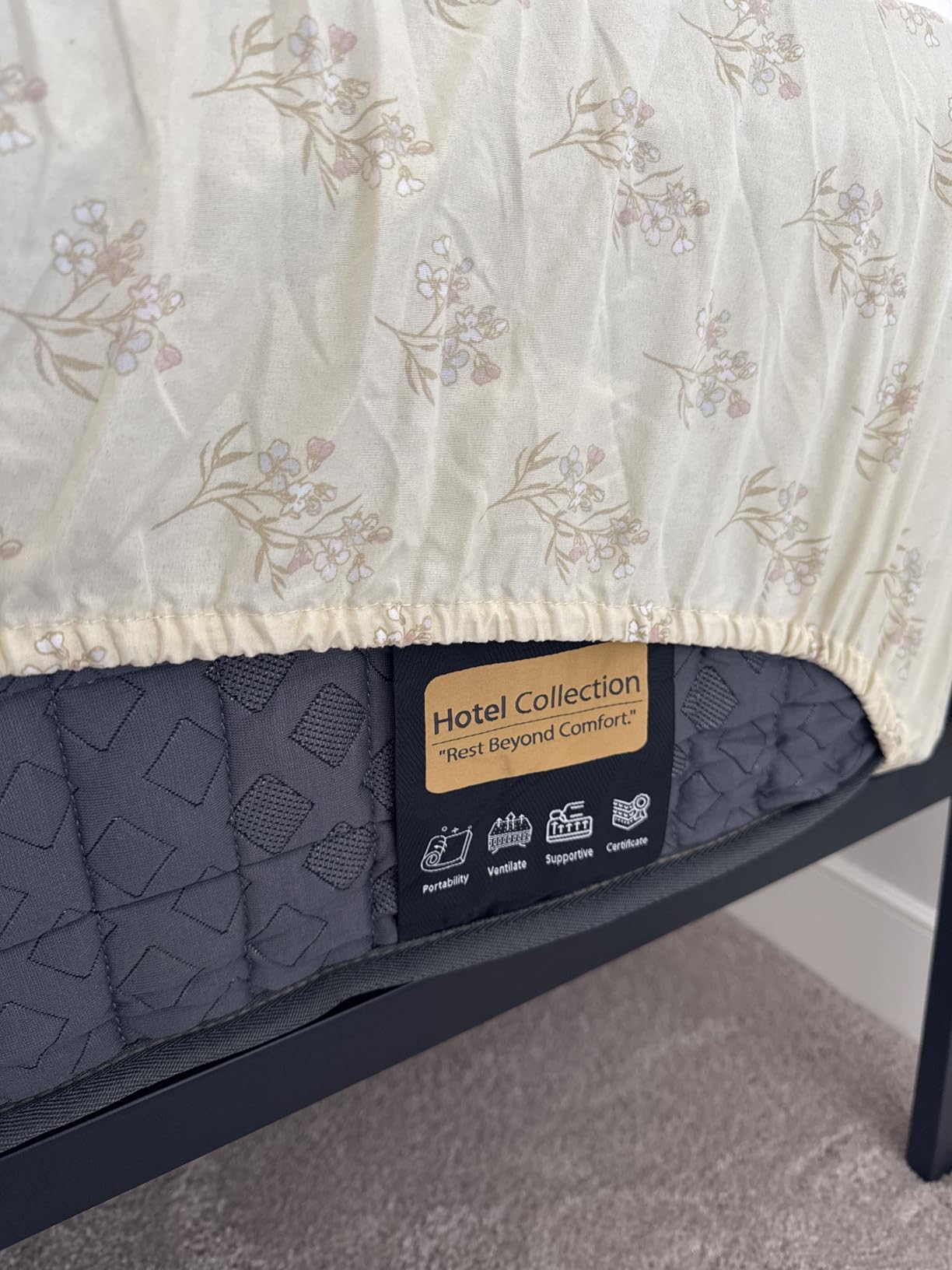Firm Queen Size Mattress, 14 inch Hybrid Mattress in a Box with Extra Back and Lumbar Hip Support, Fiberglass Free, 365 Nights Trial, 10 Years Warranty, CertiPUR-US Certified customer photo 2