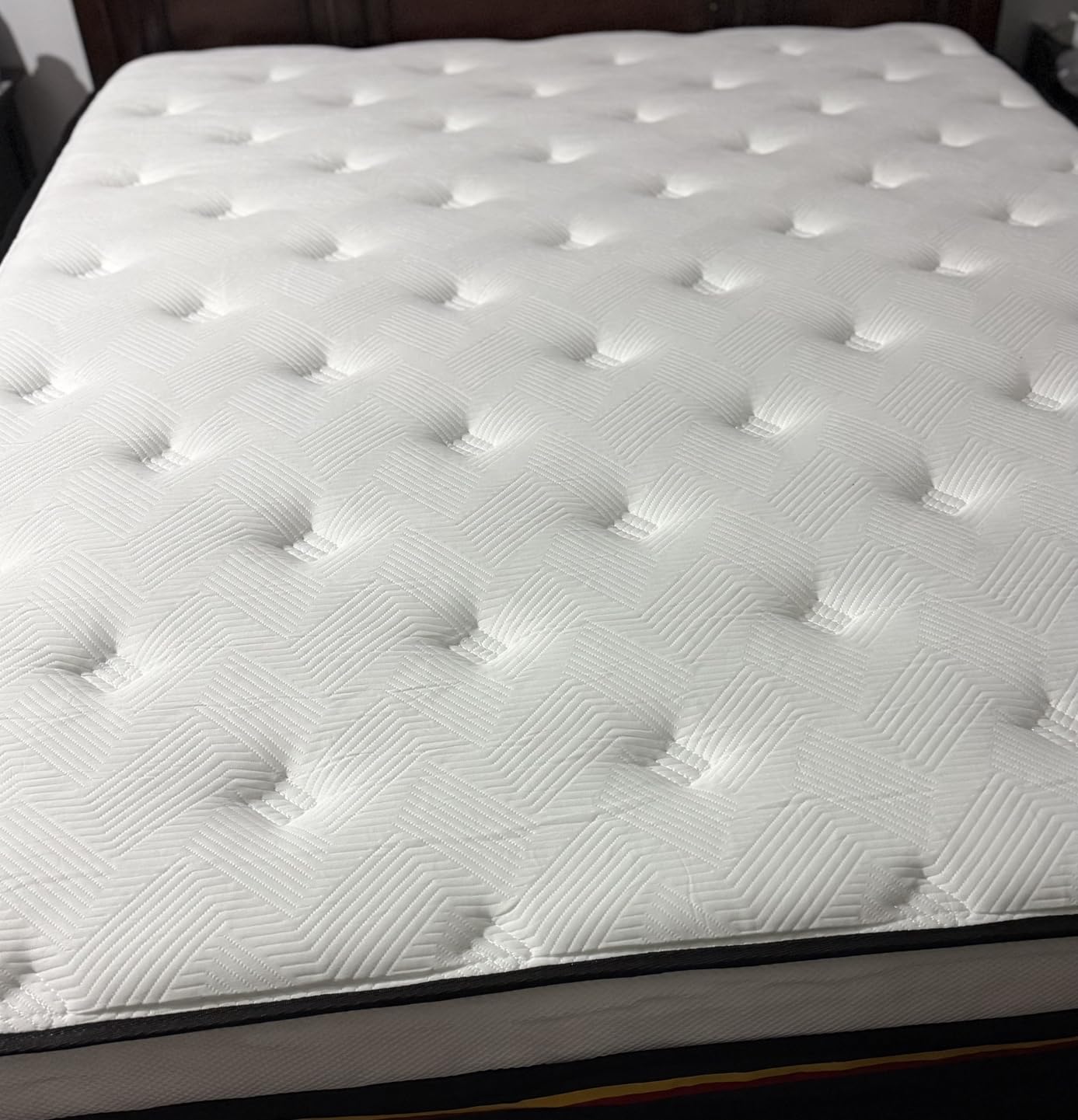 Queen Mattress, Gel Memory Foam Mattress, 12 Inch Queen Size Mattresses in a Box, Medium Firm, Pressure Relief, Washable Cover, Non-Slip Bottom, 100 Nights Trial, CertiPUR-US Foam customer photo 2