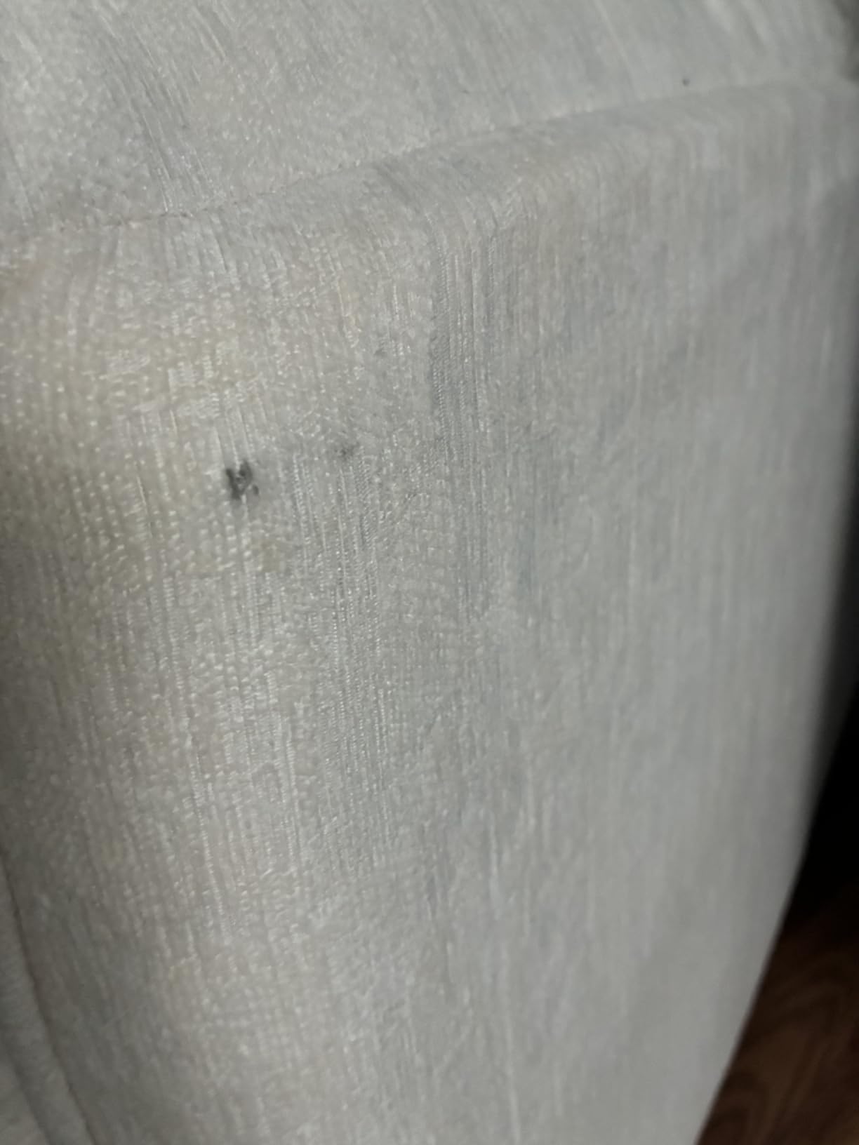 ONBRILL Oversized Accent Chair, 41 Inch Chenille Fabric Armchair, Grey customer photo 1