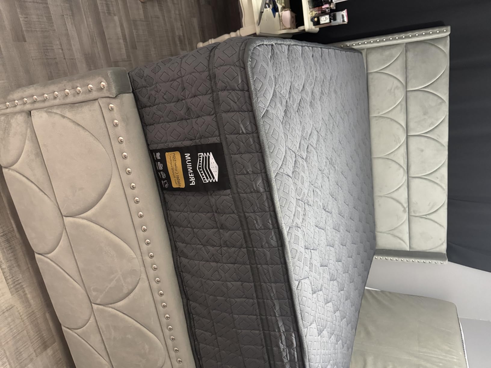 14 inch Medium Firm Mattress Queen, Hybrid Mattress with Back and Lumbar Hip Support, Fiberglass Free, 365 Nights Trial, 10 Years Warranty customer photo 2