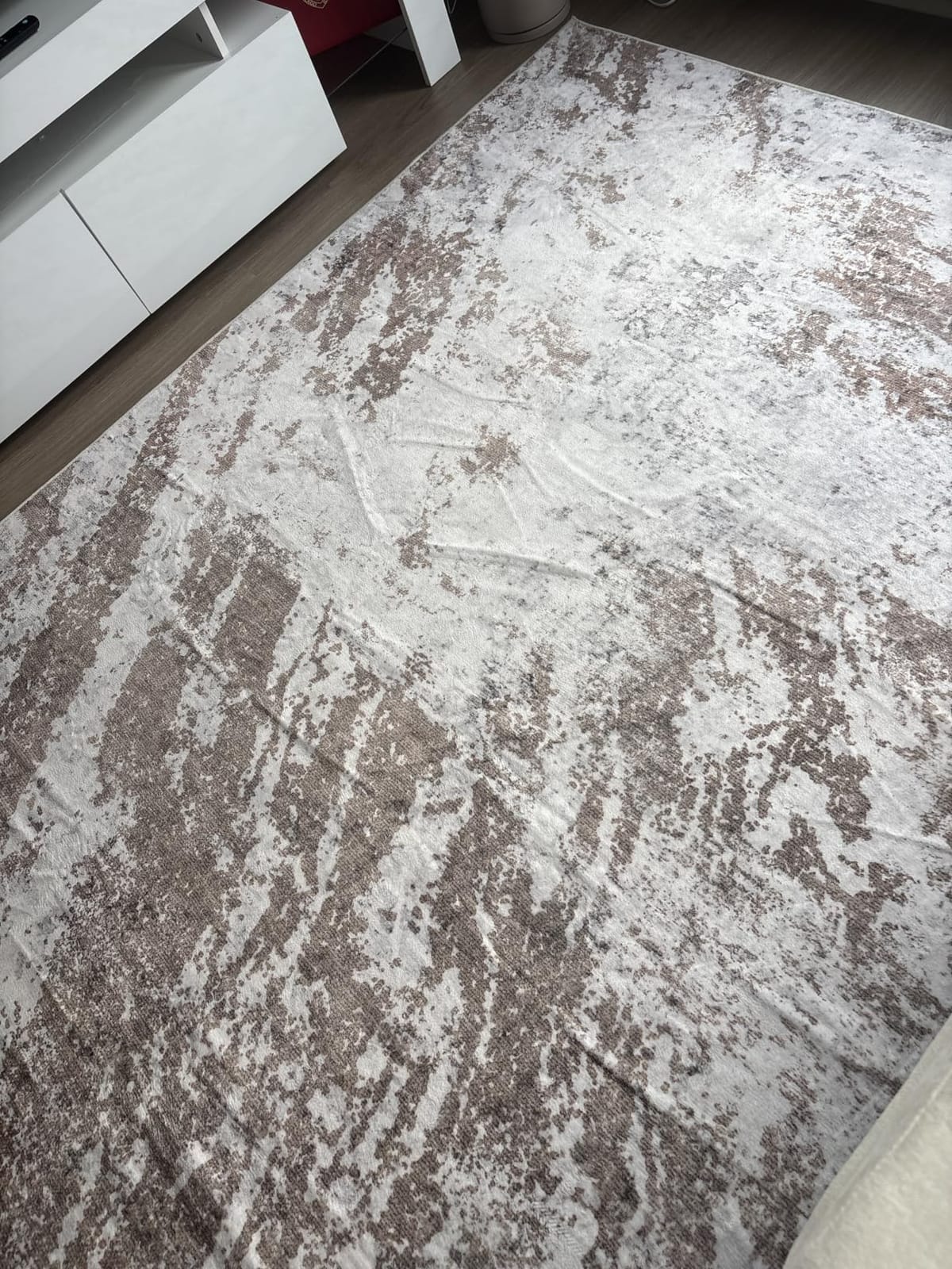 DMOYEST 5x7 Washable Area Rug Abstract Modern Non-Slip Indoor Carpet customer photo 1