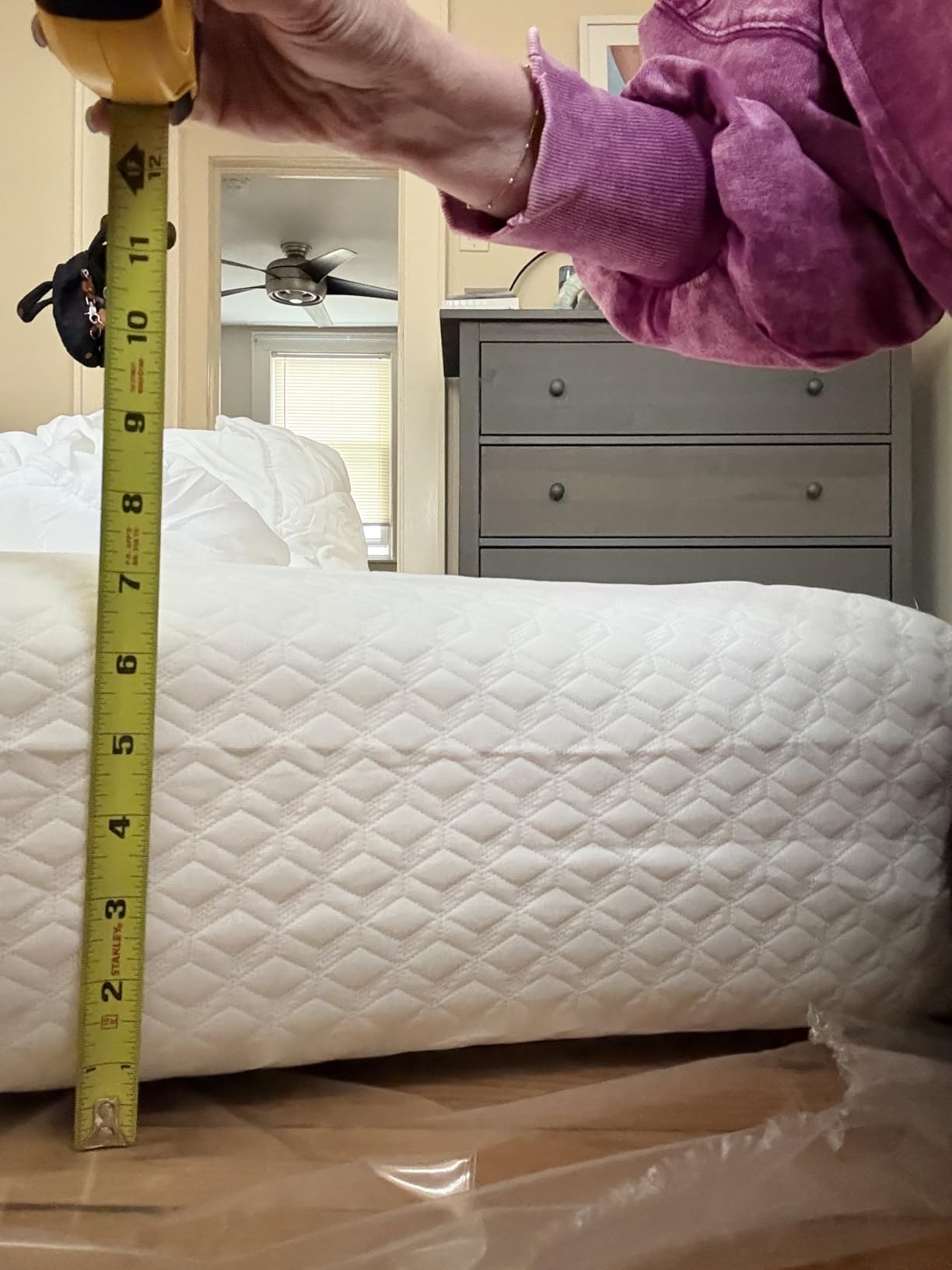 Neo Sleep Twin 12 Inch Hybrid Pocket Spring Mattress, Motion Isolation customer photo 1
