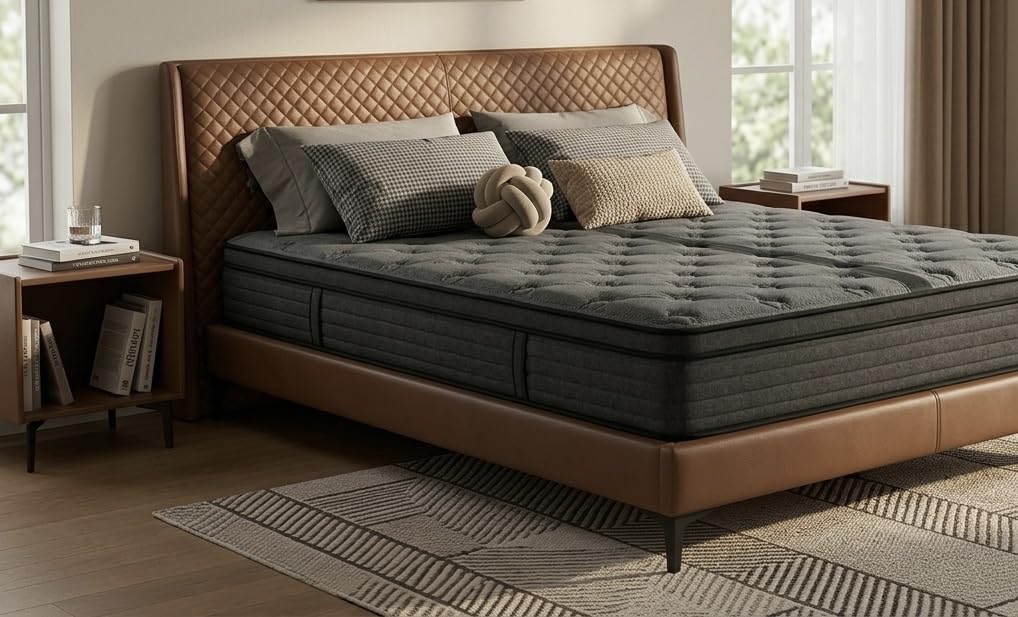 Novilla 14 Inch King Size Gel Memory Foam Mattress for Body Contouring customer photo 2